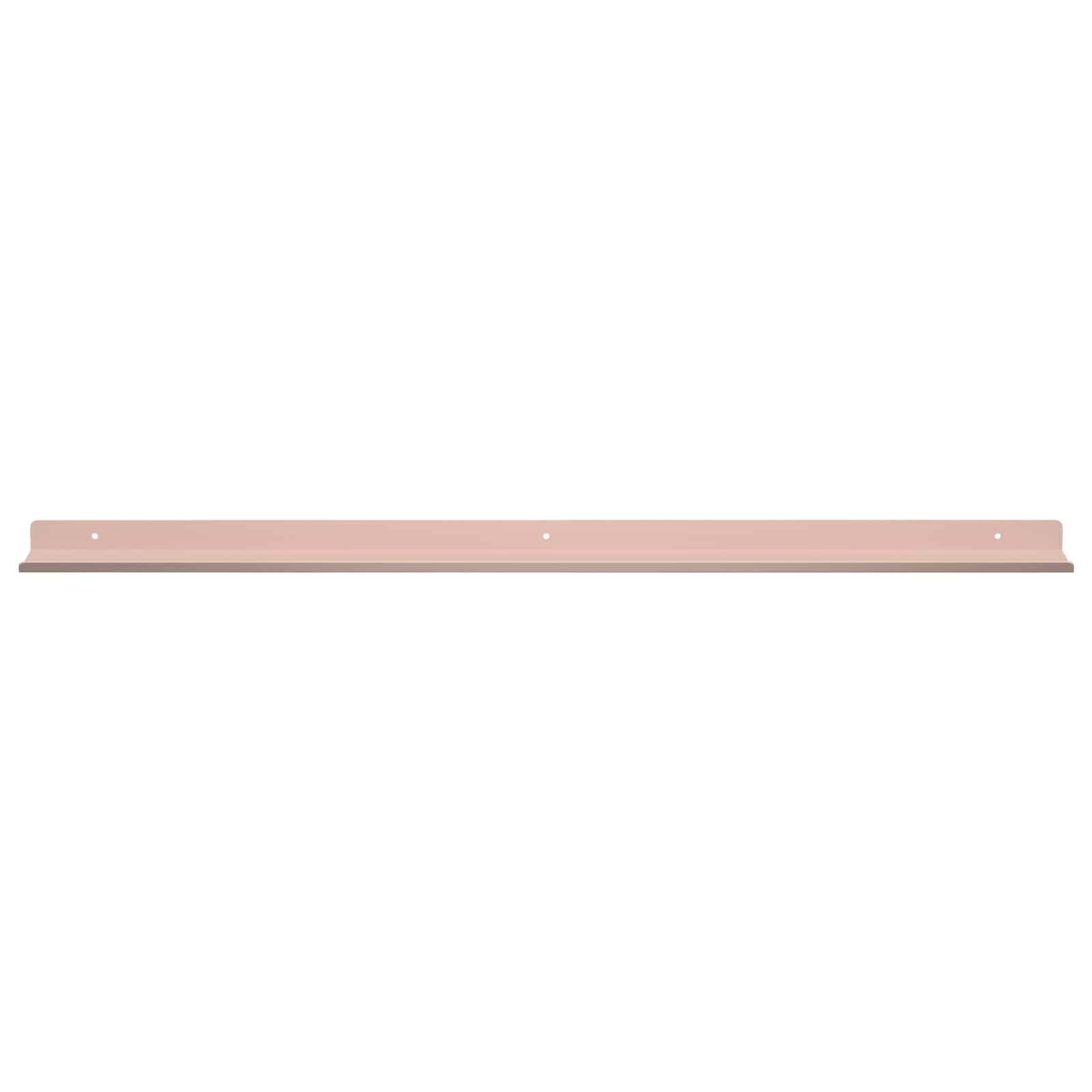 Lebdeća polica Zidna montaža 2 pcs Ružičasta 80 x 9 x 2,5 cm