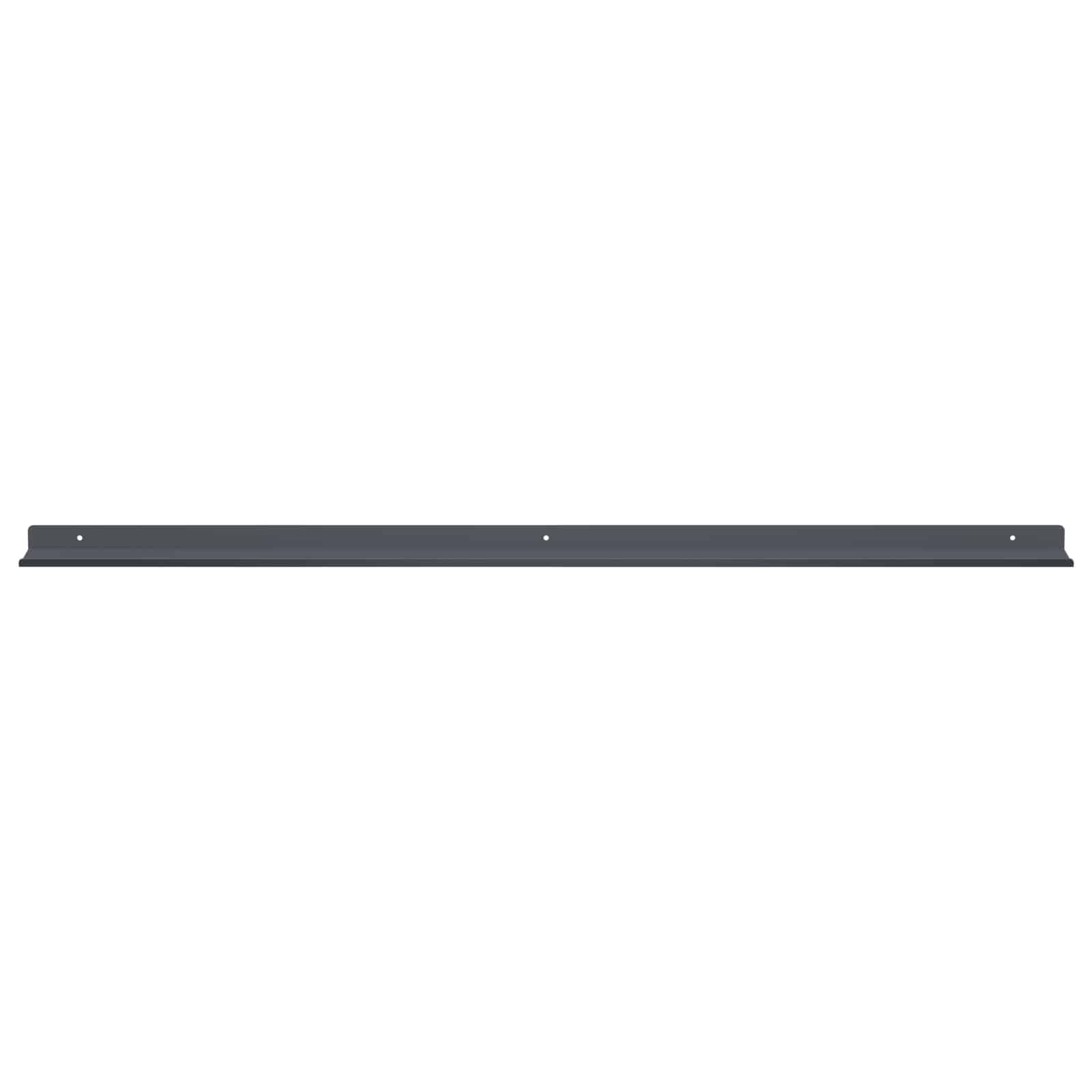 Lebdeća polica Zidne 2 pcs Antracit 100 x 9 x 2,5 cm Čelik