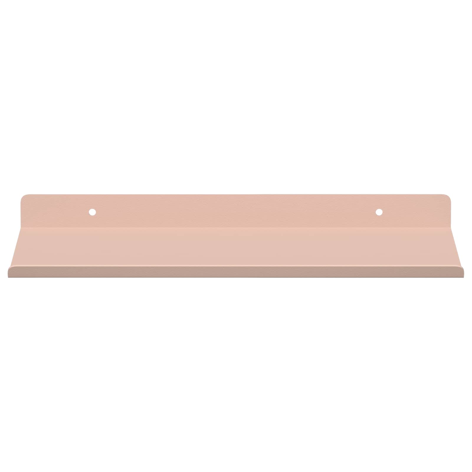 Lebdeća polica Zidne 4 pcs Ružičasta 30 x 18 x 2,5 cm Čelik