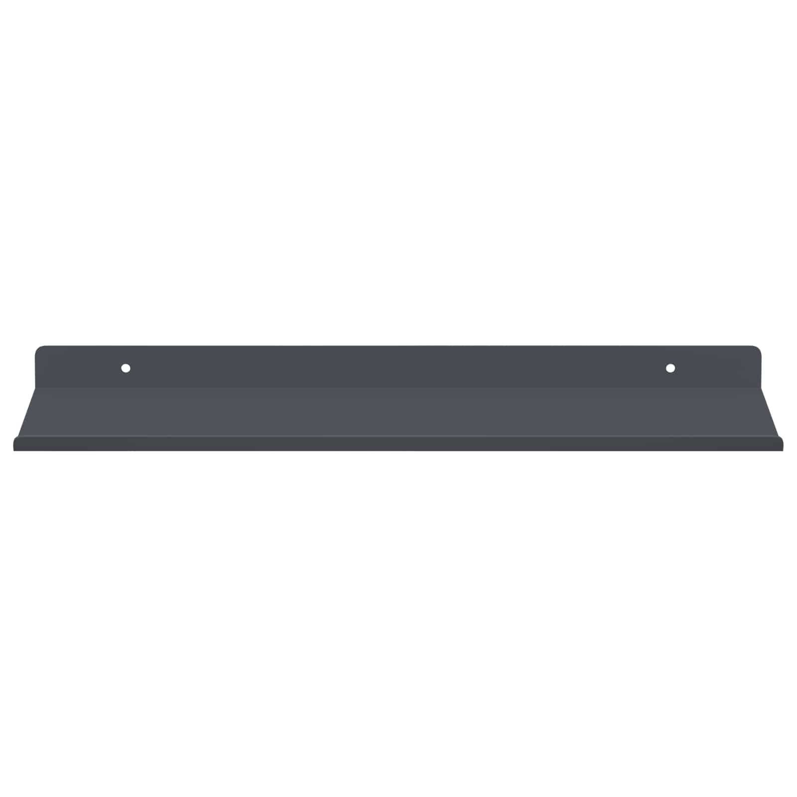 Lebdeća polica Zidne 4 pcs Antracit 40 x 18 x 2,5 cm Čelik