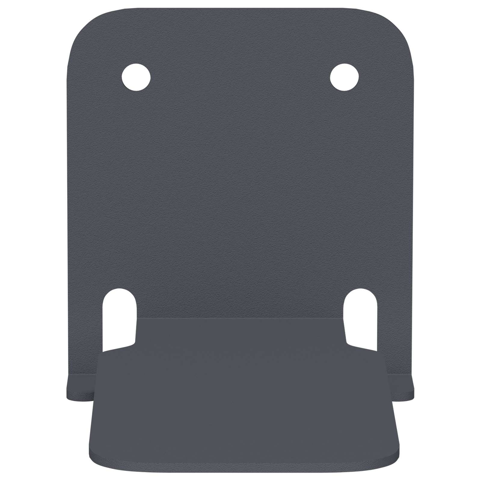 Lebdeća polica s policom 24 pcs Antracit 6 x 10,8 x 6,6 cm