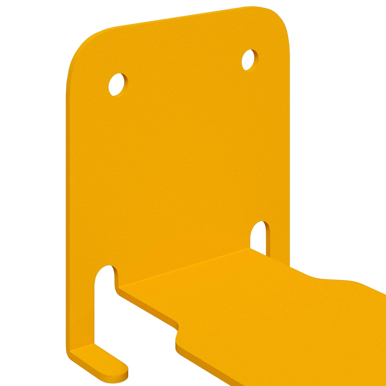 Lebdeća polica s policom Zidne 8 pcs Žuta 6 x 10,8 x 6,6 cm