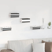 Lebdeća polica Zidne 24 pcs Maslinasto zelena 6 x 10,8 x 6,6 cm