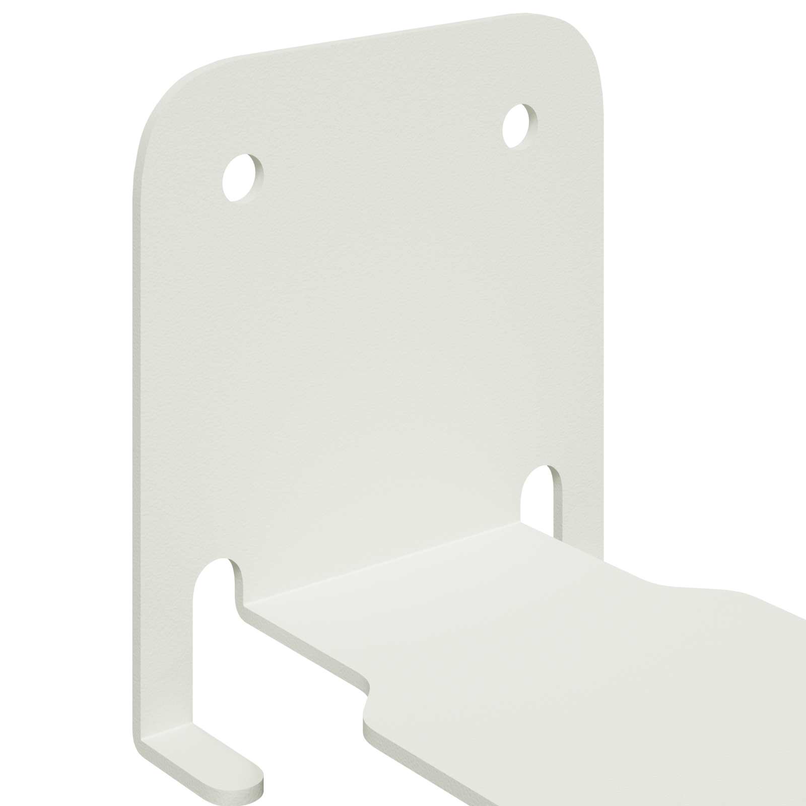 Lebdeća polica s policom Zidne 24 pcs Bijeli 6 x 10,8 x 6,6 cm