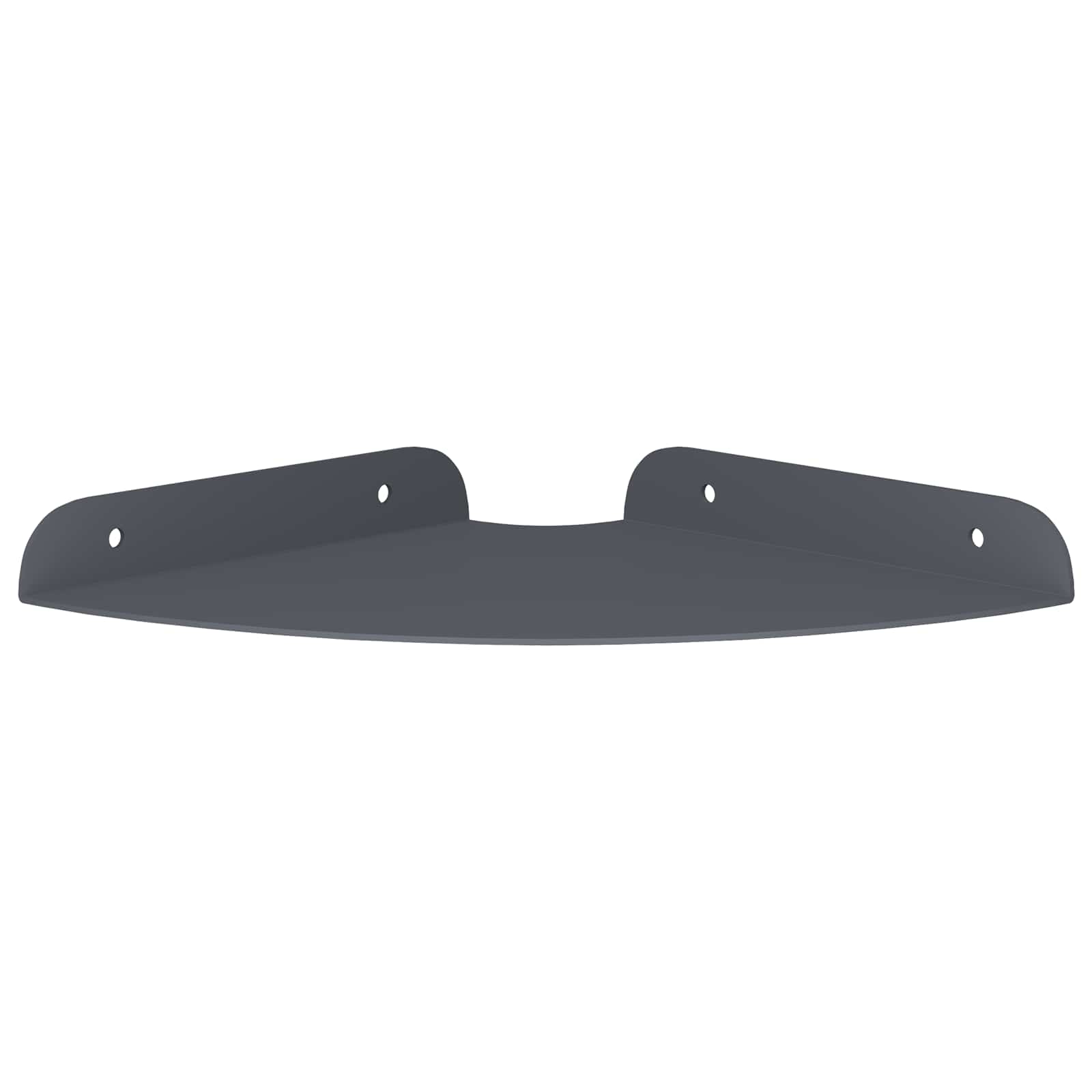 Lebdeća polica s policom 2 pcs Antracit 18 x 18 x 2 cm