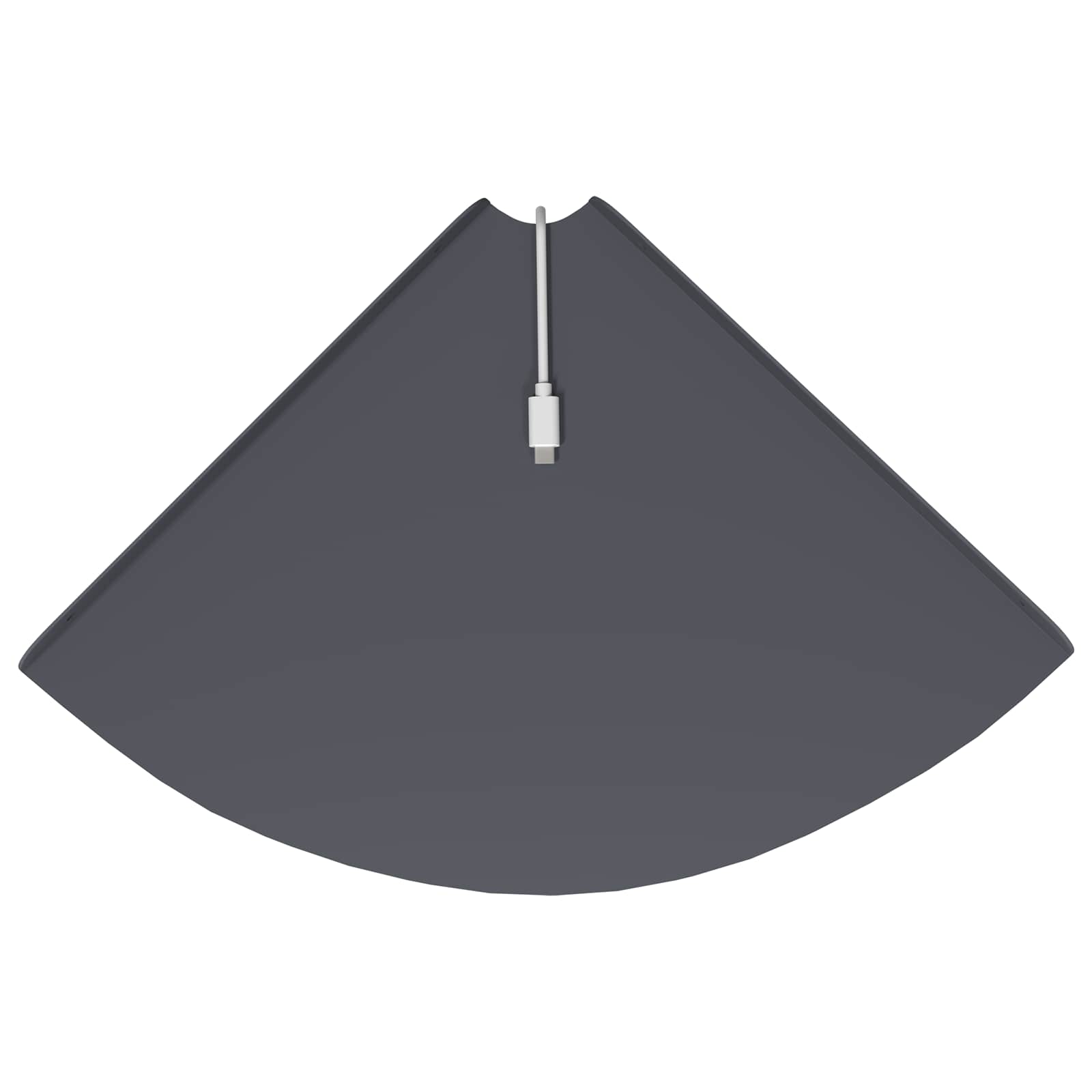 Lebdeća polica s policom 4 pcs Antracit 30 x 30 x 2 cm