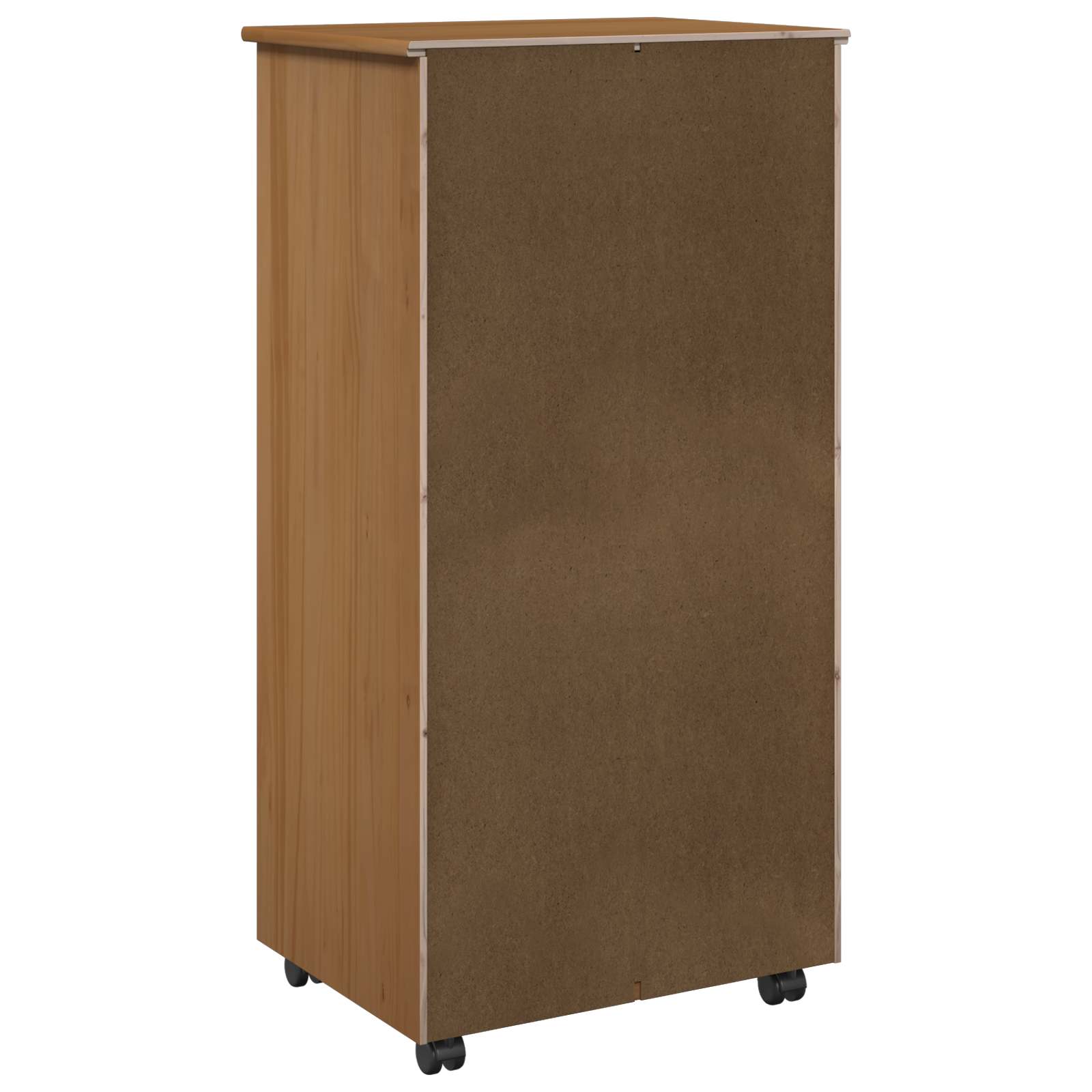 Mobilni ormar Medeno smeđa 53 x 39 x 103 cm Čvrsto borovo drvo