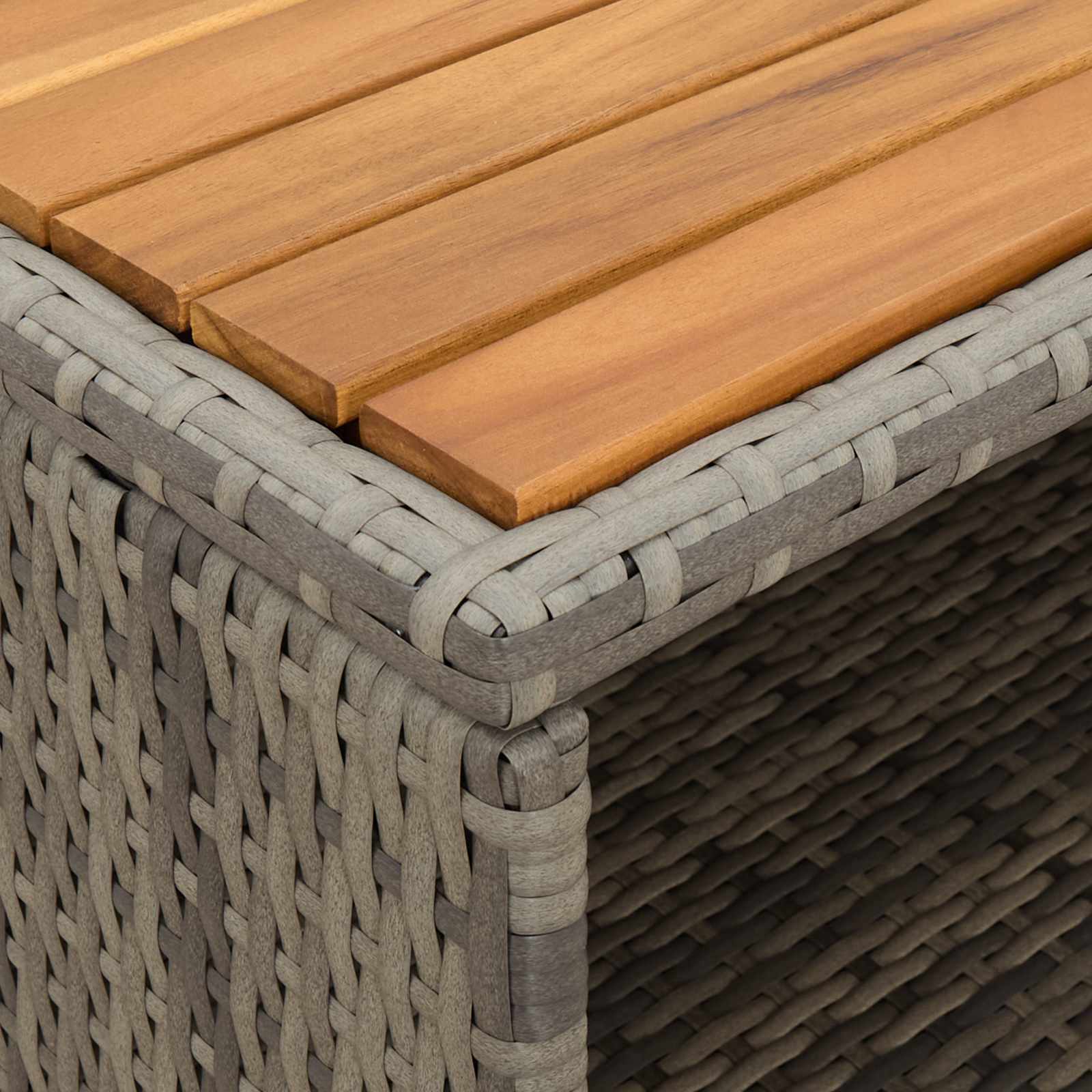 Cabinet s policom Siva 70 x 50 x 87 cm Poliester i Roly Rattan