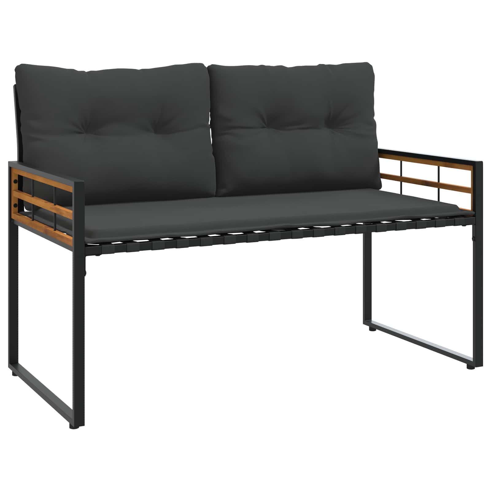 Set vanjskog namještaja s jastukom 4 pcs Siva