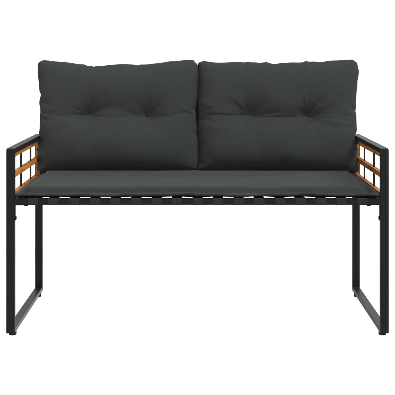 Set vanjskog namještaja s jastukom 4 pcs Siva
