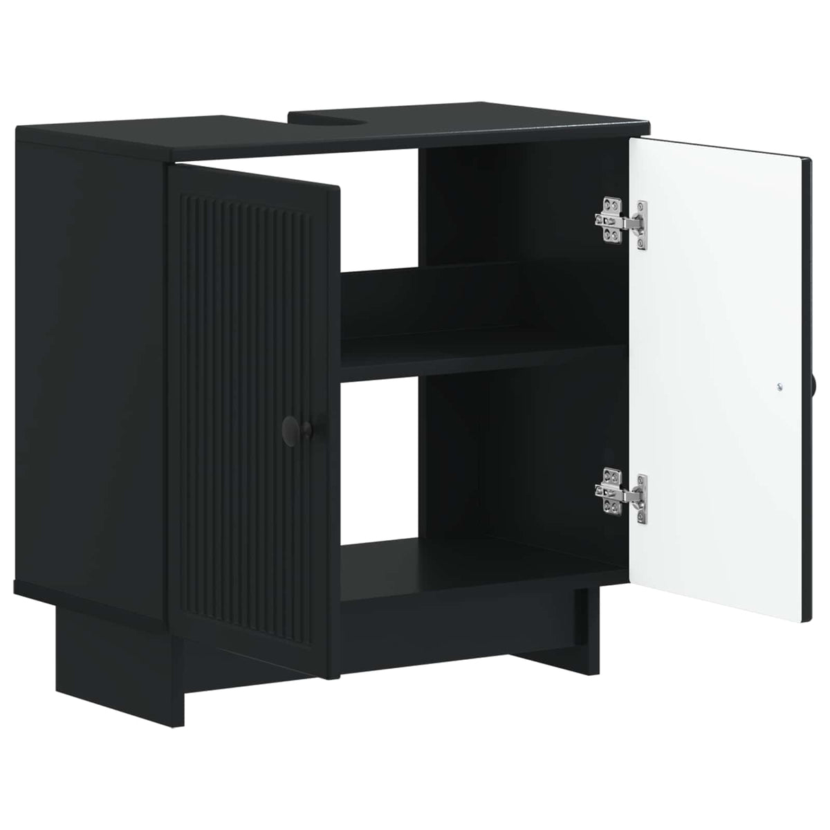Kupaonski ormarić za sudoper EDE Crna 59,5 x 31,5 x 59 cm