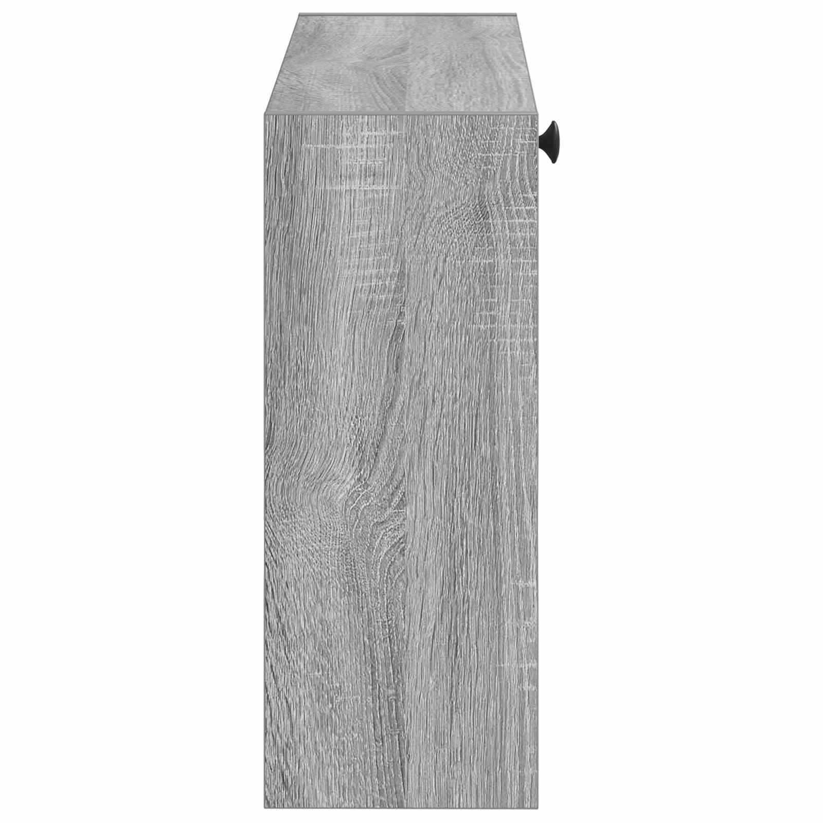 Ormar za cipele na zidu EDE 71 x 17 x 43 cm Konstruirano drvo