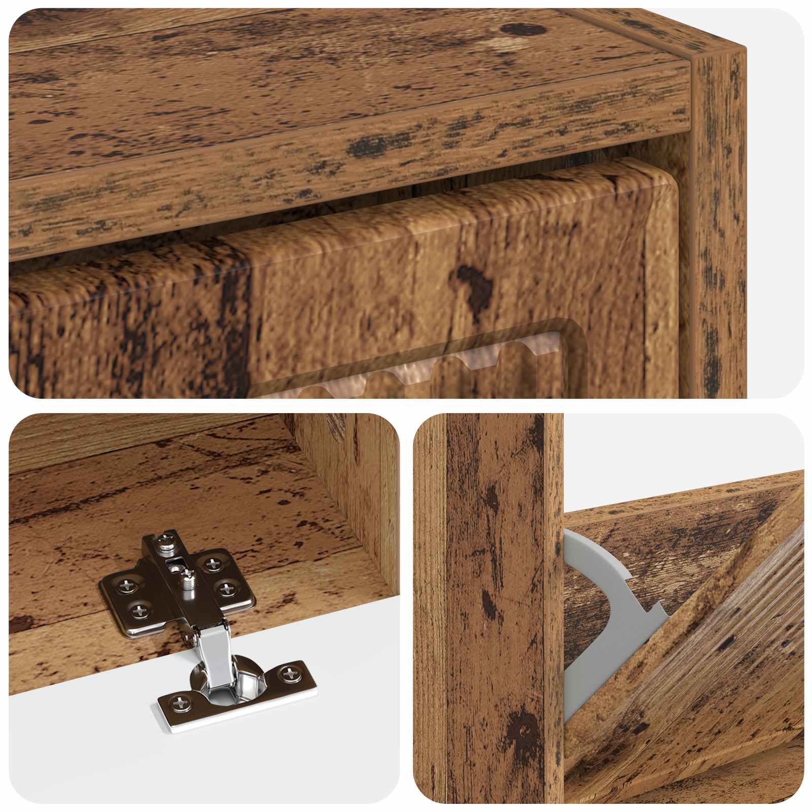 Ormar za cipele EDE 78 x 24 x 103 cm Konstruirano drvo