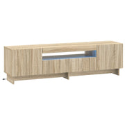 LED TV kabinet Hrast sonoma Konstruirano drvo