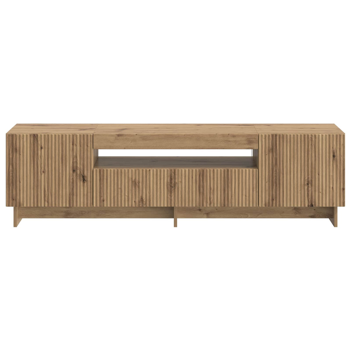 LED TV kabinet Hrast artisan Konstruirano drvo