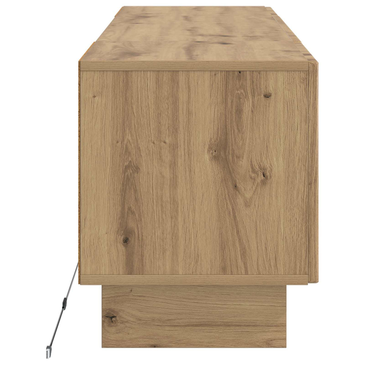 LED TV kabinet Hrast artisan Konstruirano drvo