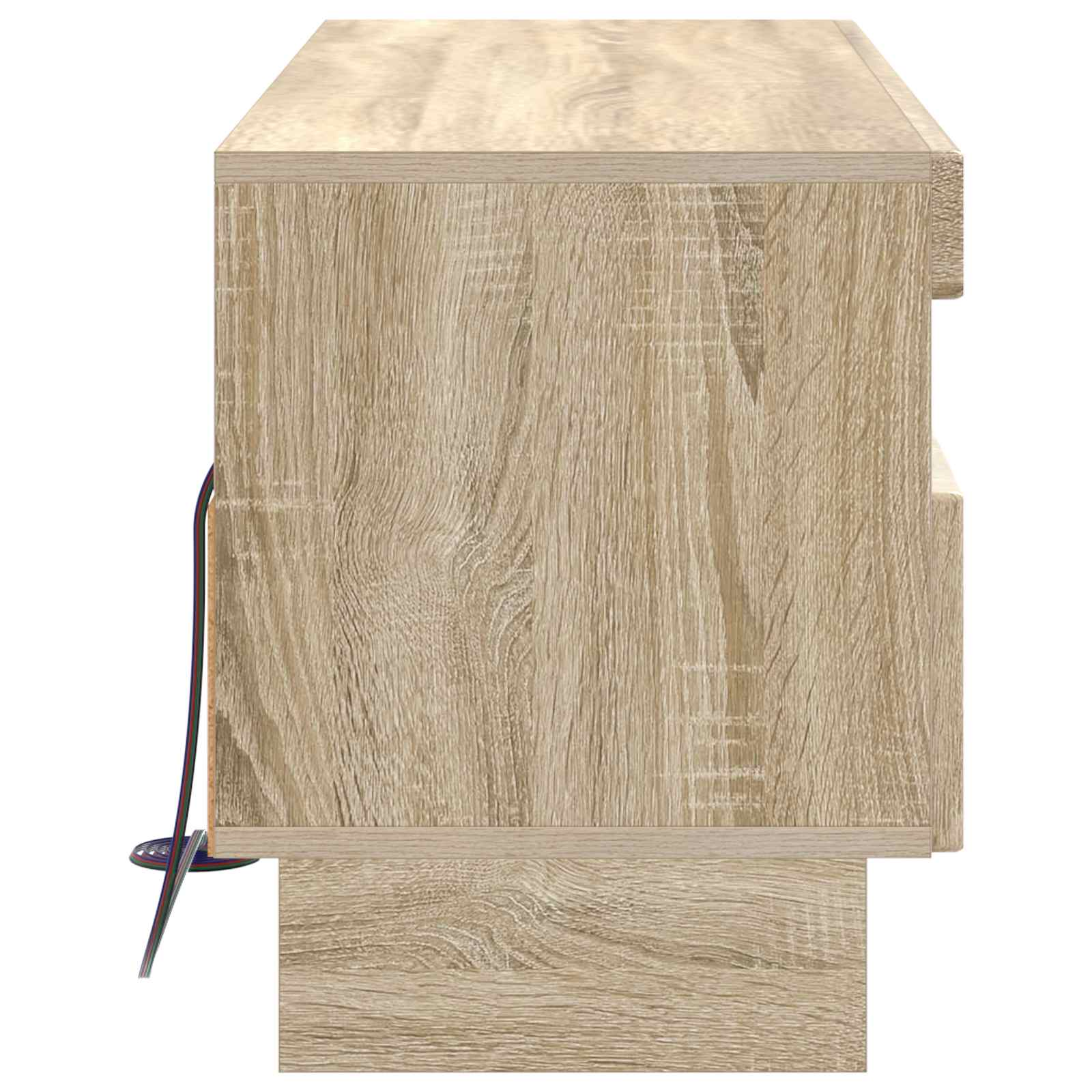 LED TV kabinet Hrast sonoma Konstruirano drvo