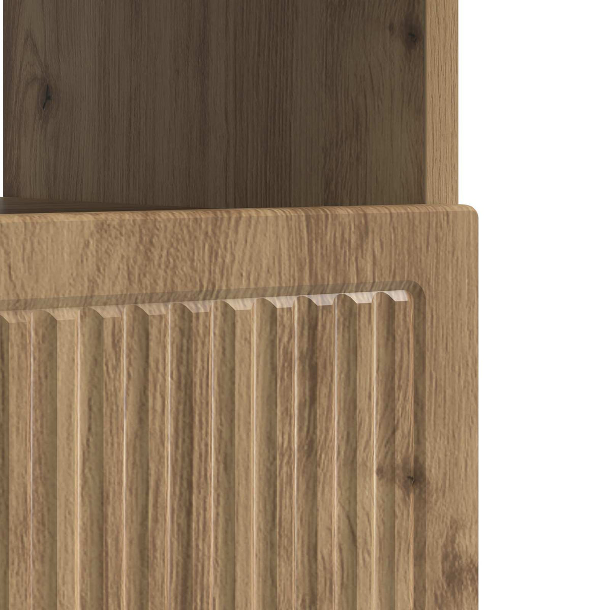 LED TV kabinet Hrast artisan Konstruirano drvo