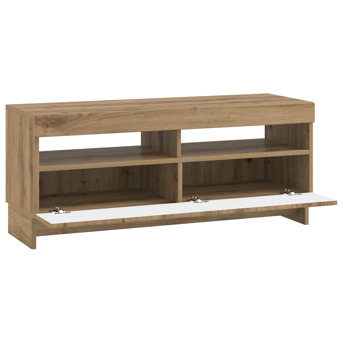 LED TV kabinet Hrast artisan Konstruirano drvo