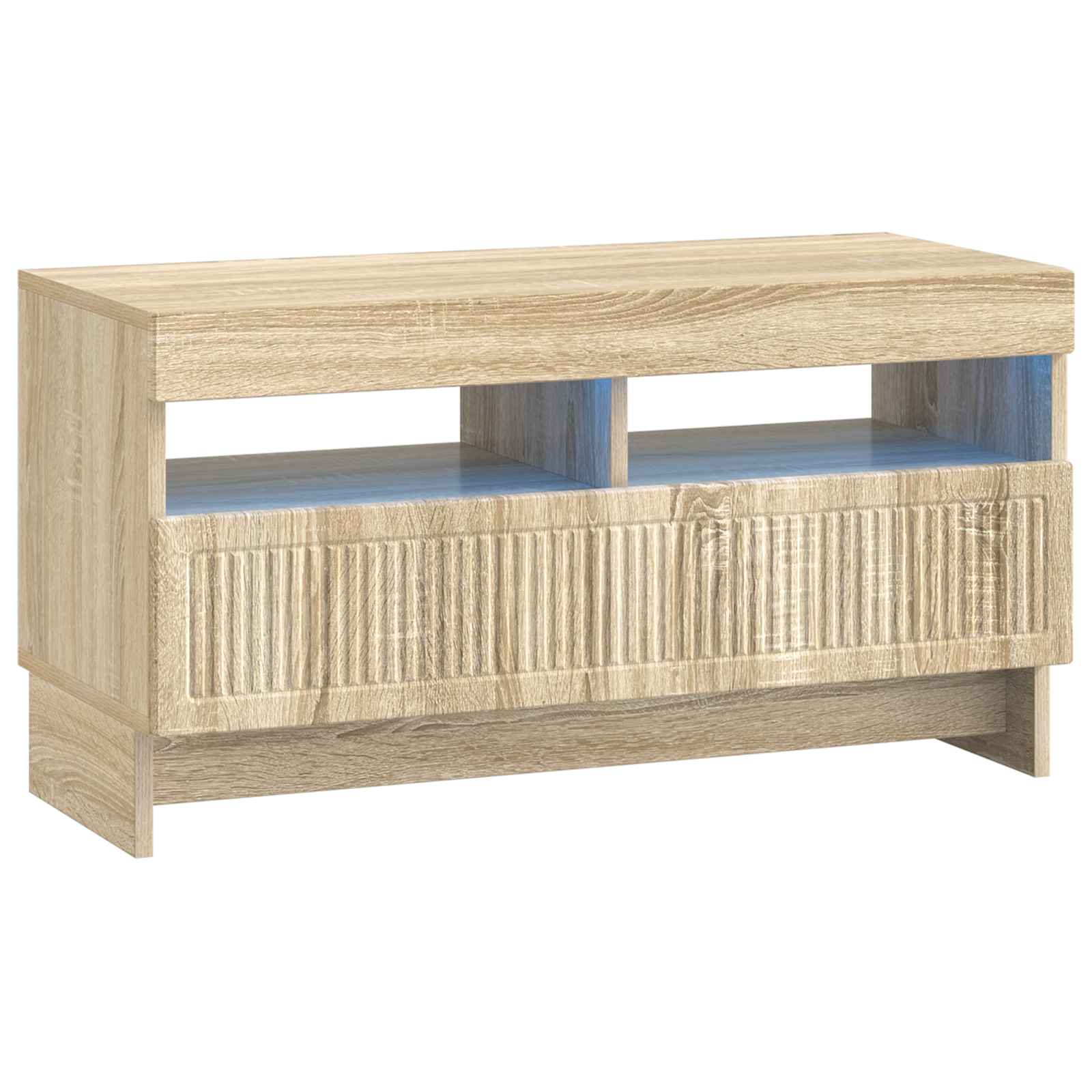 LED TV kabinet Hrast sonoma Konstruirano drvo