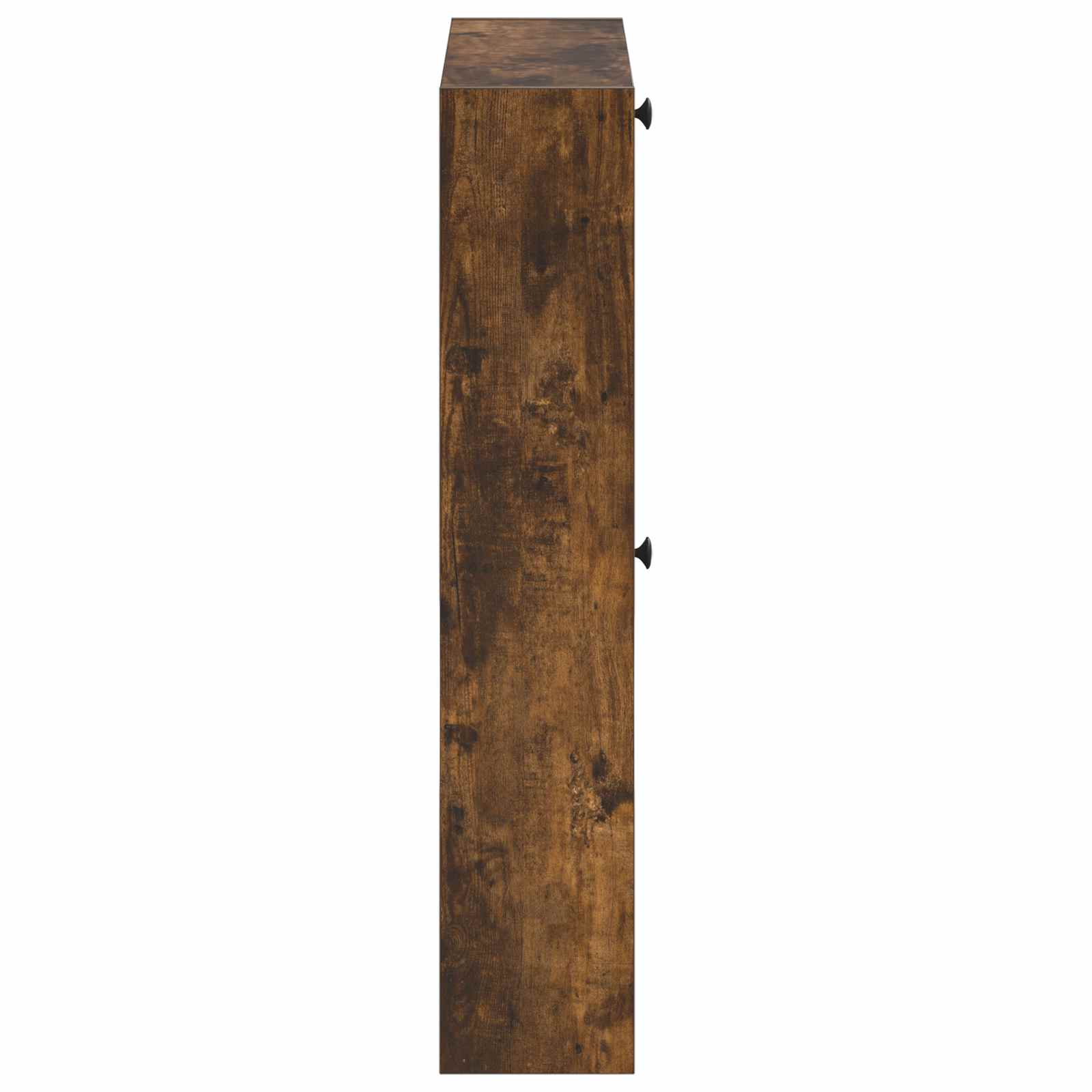Ormar za cipele na zidu ALKMAAR 71 x 17 x 86 cm Dimljeni hrast