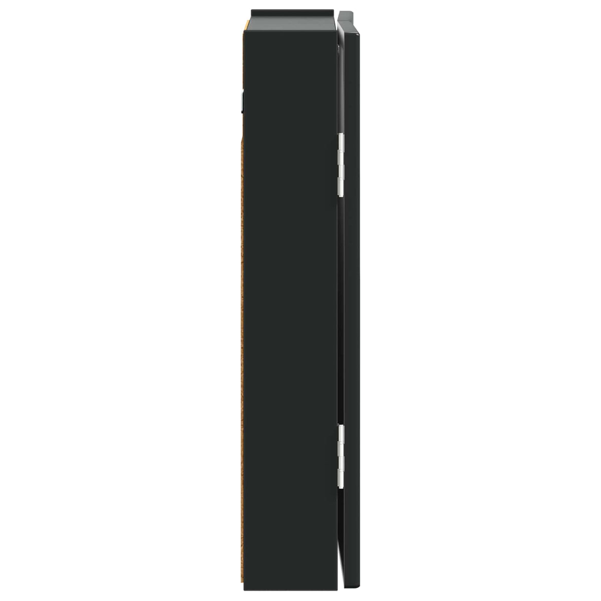 Kabinet za mete ALKMAAR Crna 52,5 x 10,5 x 53,5 cm