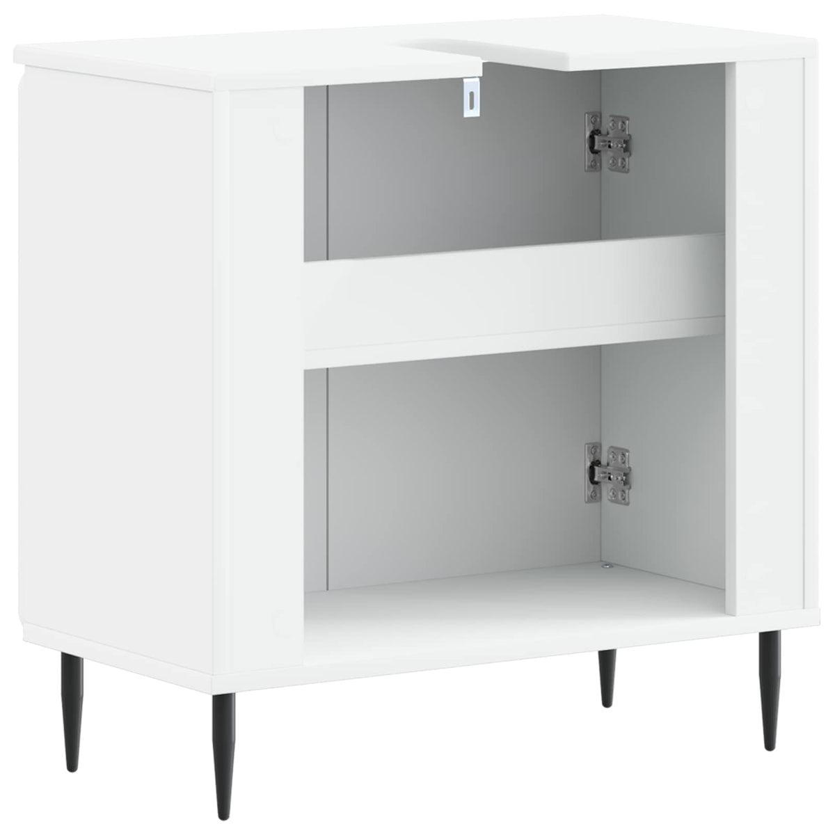 Kupaonski ormarić za sudoper ZWOLLE Bijela 59,5 x 31,5 x 59 cm