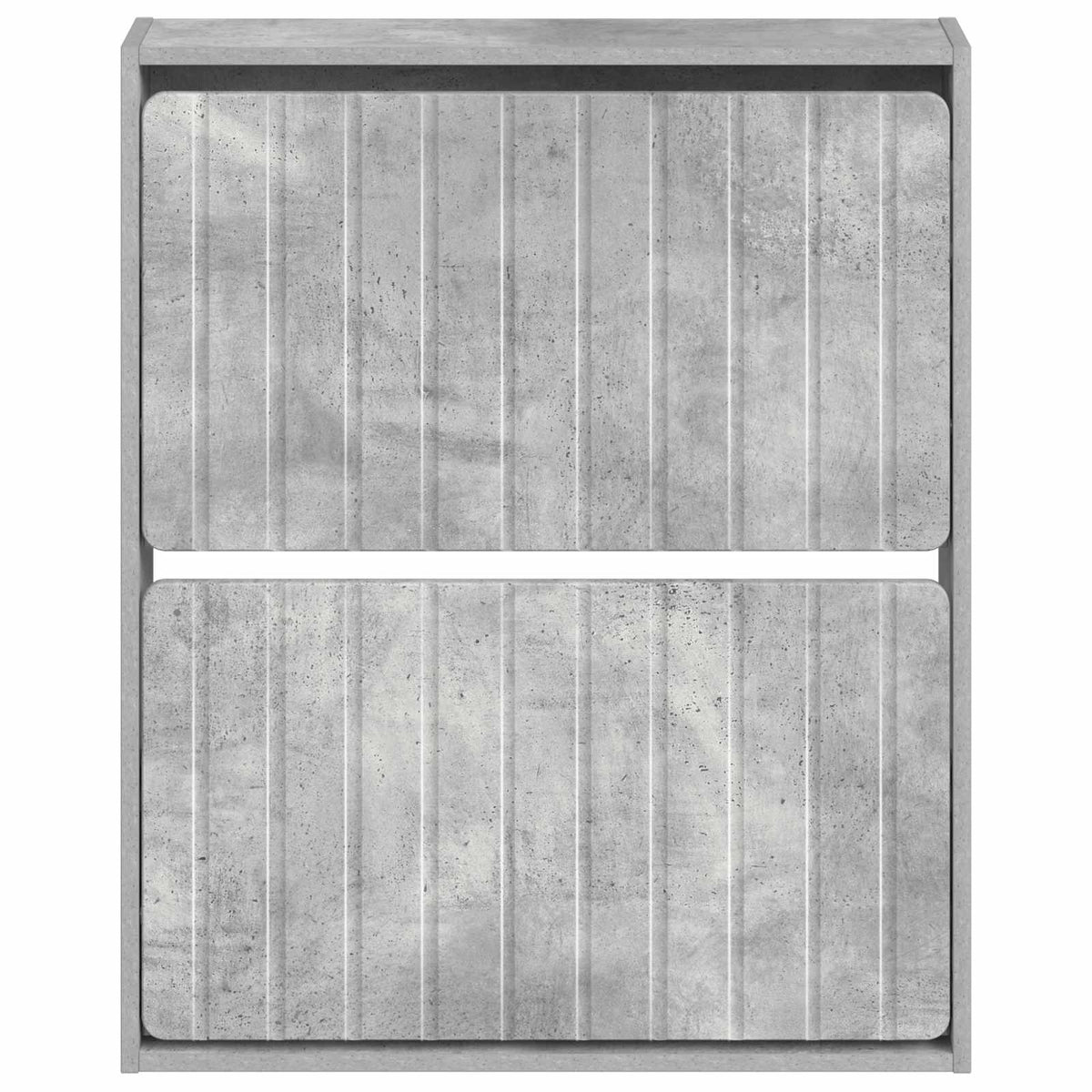 Ormar za cipele na zidu ZWOLLE 71 x 17 x 86 cm Betonska siva