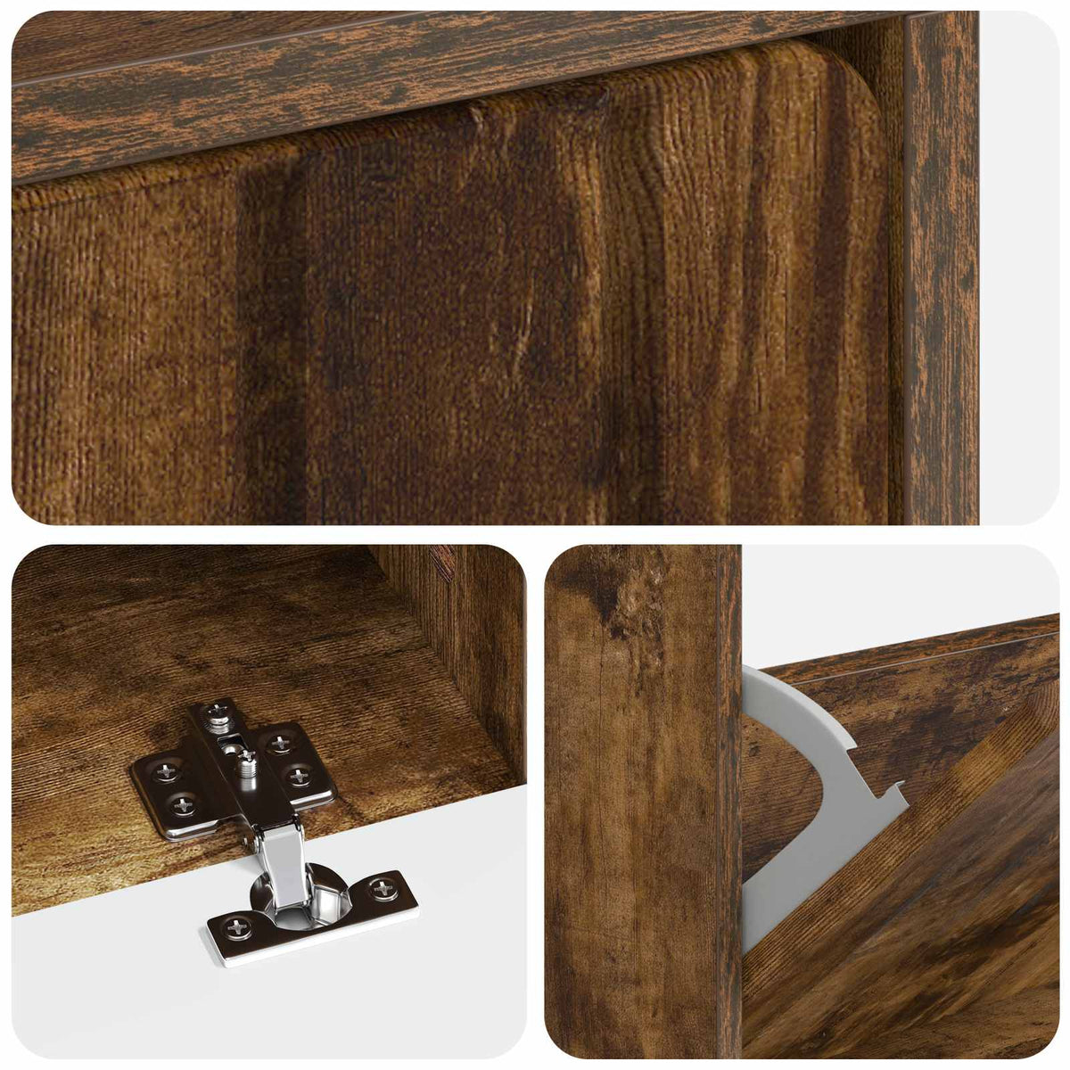 Ormar za cipele ZWOLLE 78 x 24 x 103 cm Konstruirano drvo
