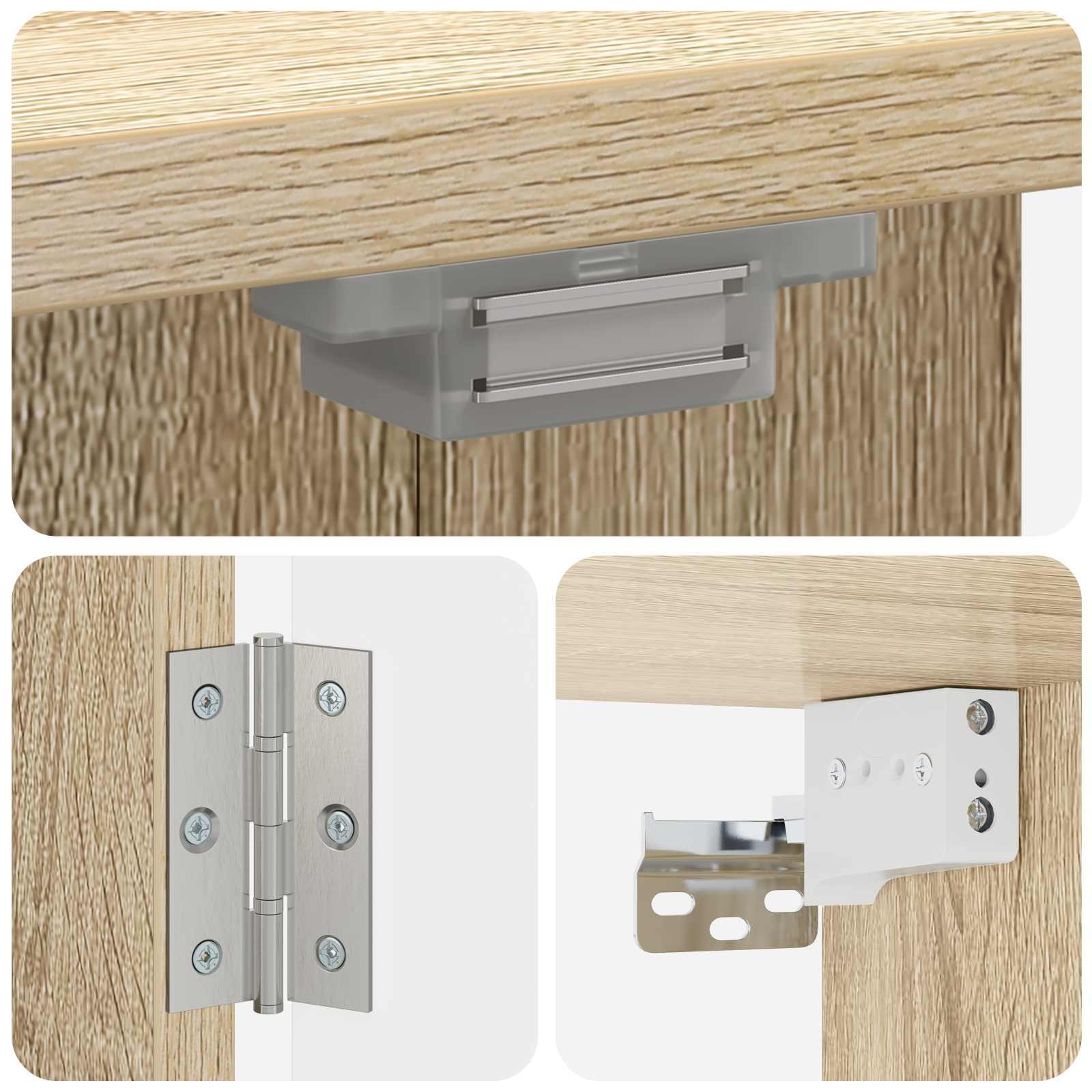 Kabinet za mete ZWOLLE Hrast sonoma 52,5 x 10,5 x 57,5 cm