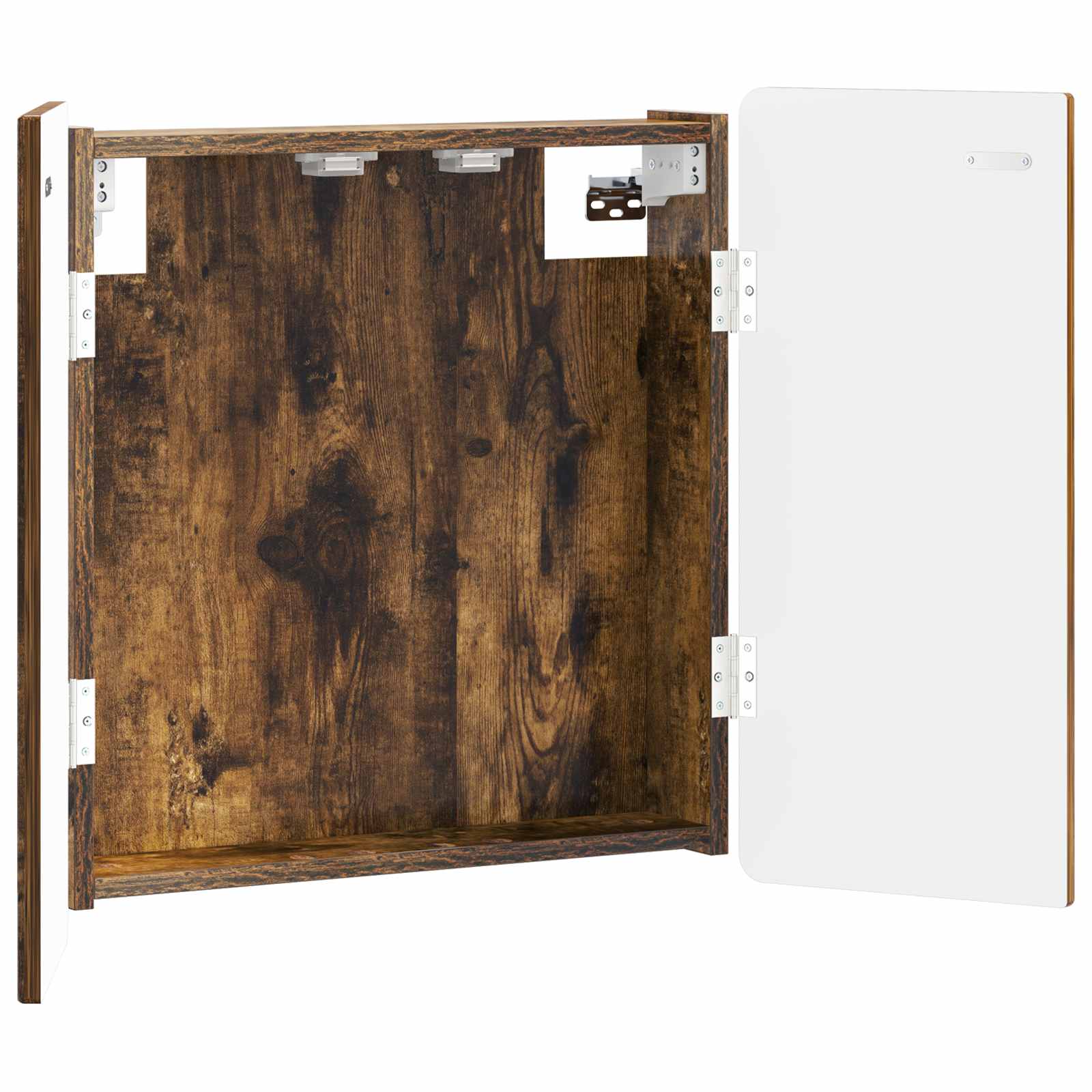 Kabinet za mete ZWOLLE Dimljeni hrast 52,5 x 10,5 x 57,5 cm