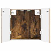 Kabinet za mete ZWOLLE Dimljeni hrast 52,5 x 10,5 x 57,5 cm