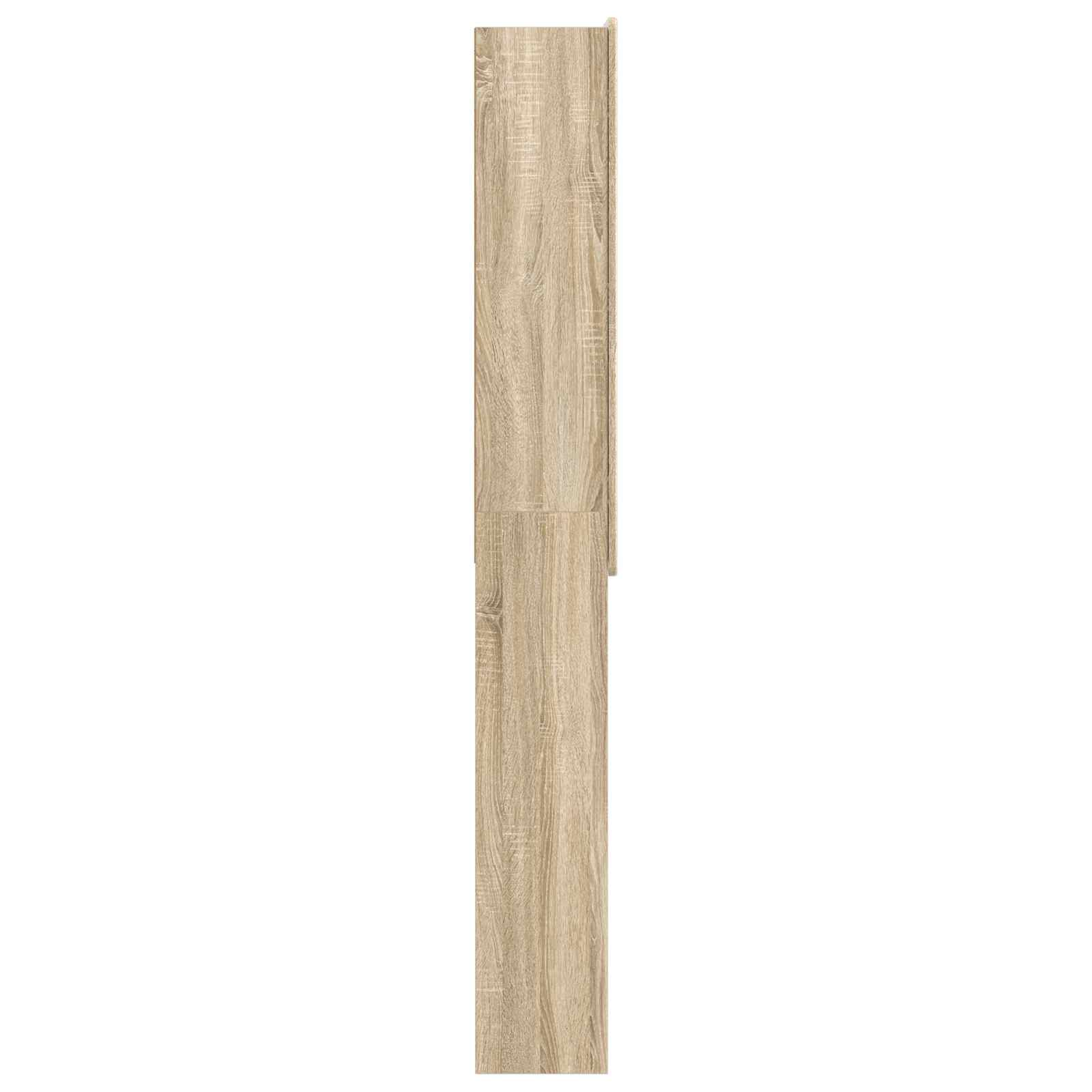 Kabinetska WC ZWOLLE Hrast sonoma 66 x 25,5 x 190 cm