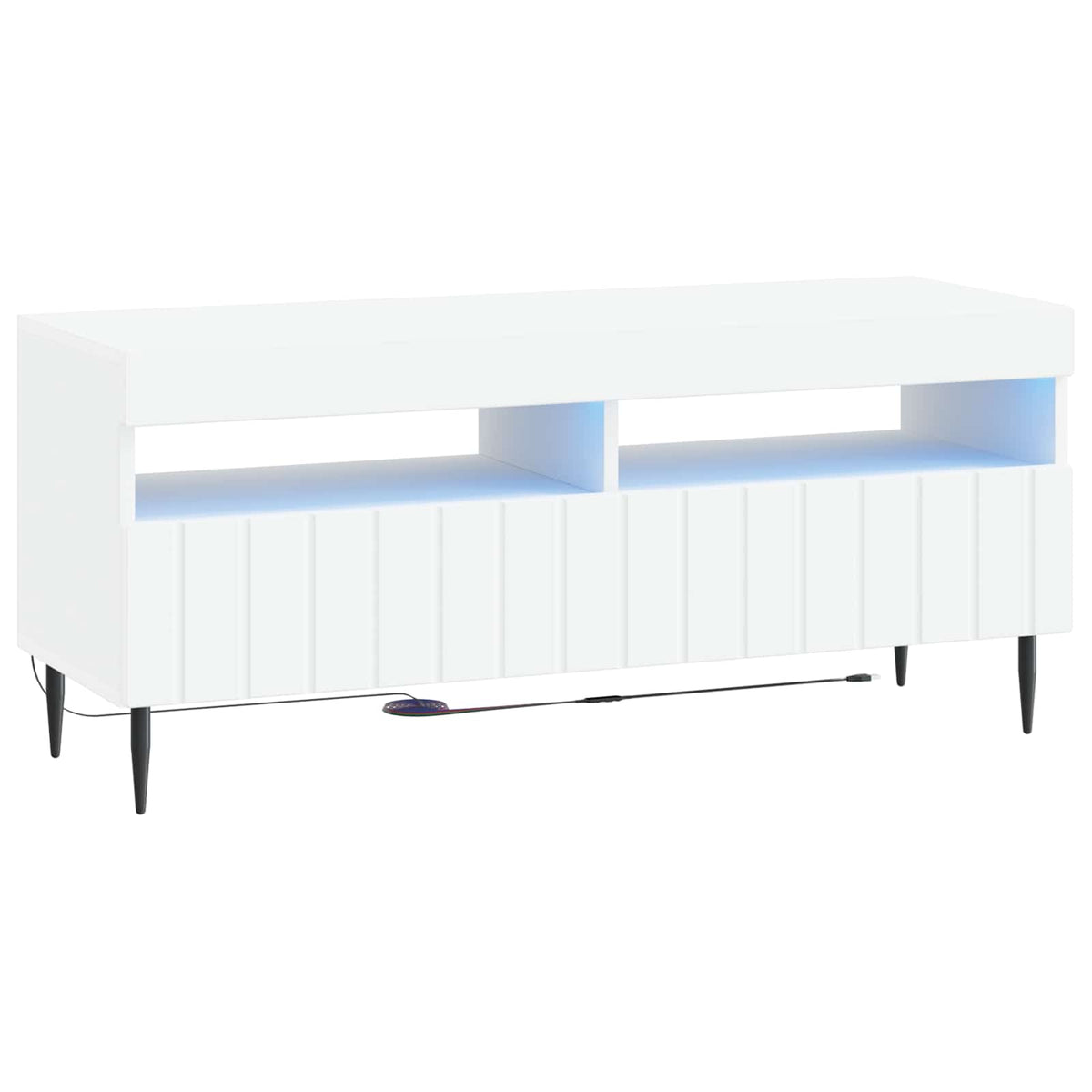 LED TV kabinet Bijela Konstruirano drvo