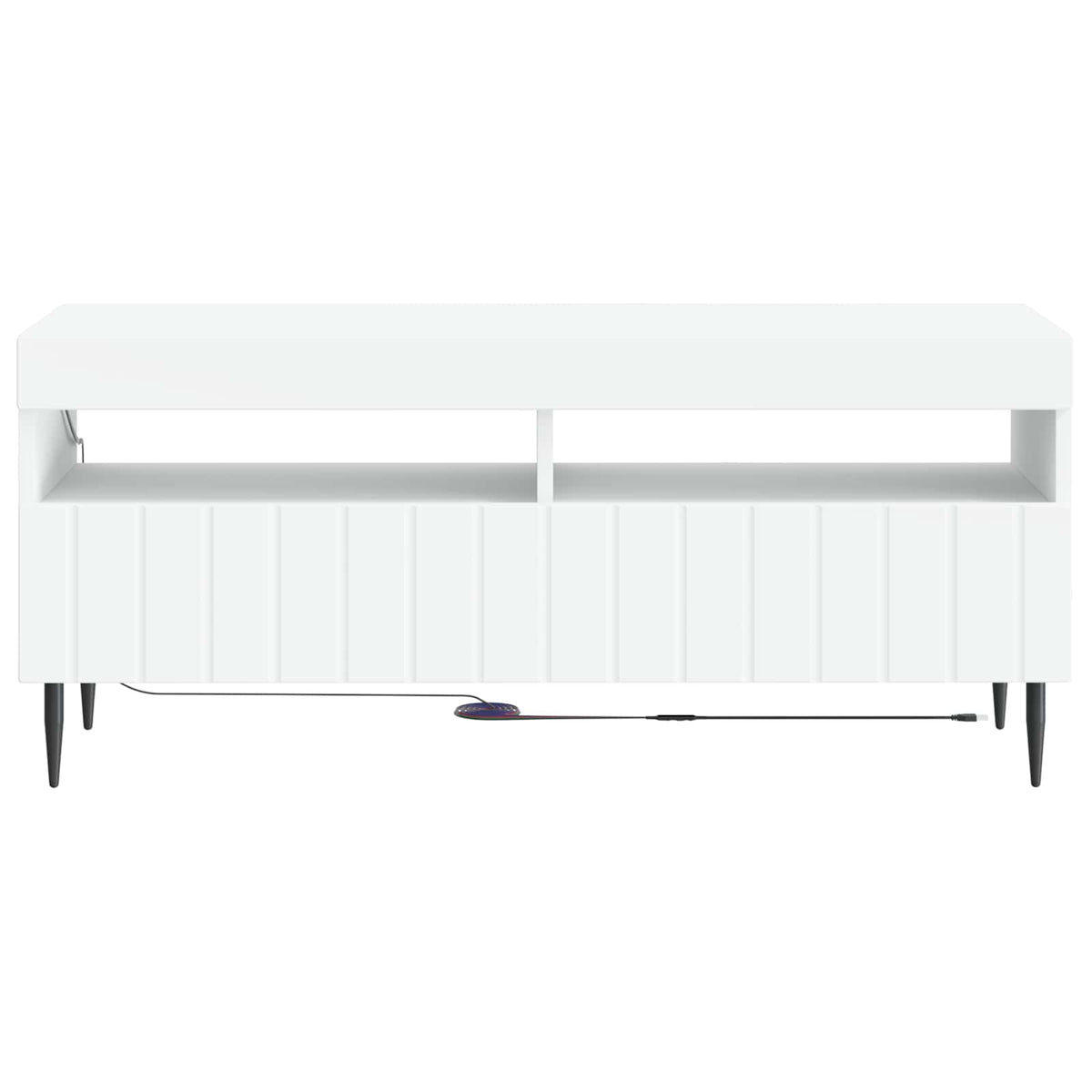 LED TV kabinet Bijela Konstruirano drvo