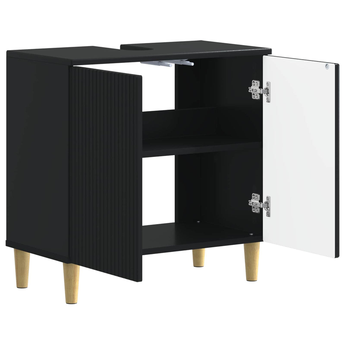 Kupaonski ormarić za sudoper ARNHEM Crna 59,5 x 31,5 x 59 cm