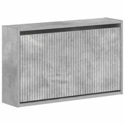 Ormar za cipele na zidu ARNHEM 71 x 17 x 43 cm Betonska siva