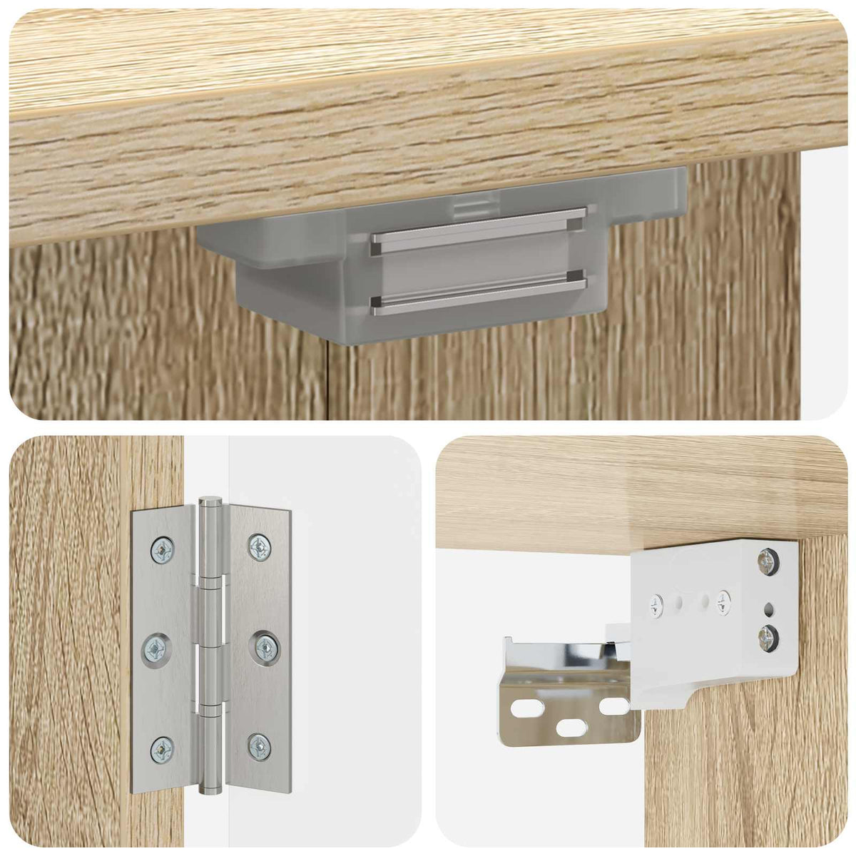 Kabinet za mete ARNHEM Hrast sonoma 52,5 x 10,5 x 53,5 cm