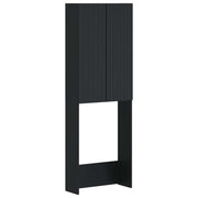 Kabinetska WC ARNHEM Crna 66 x 25,5 x 190 cm Konstruirano drvo