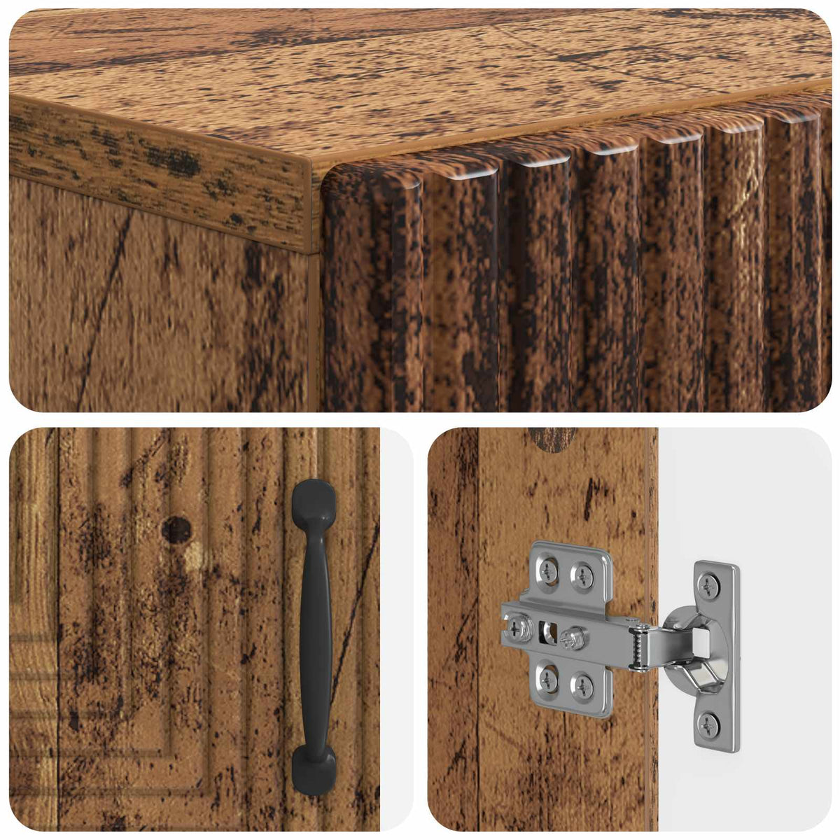 Ormar za cipele HAARLEM 59,5 x 39,5 x 89,5 cm Konstruirano drvo