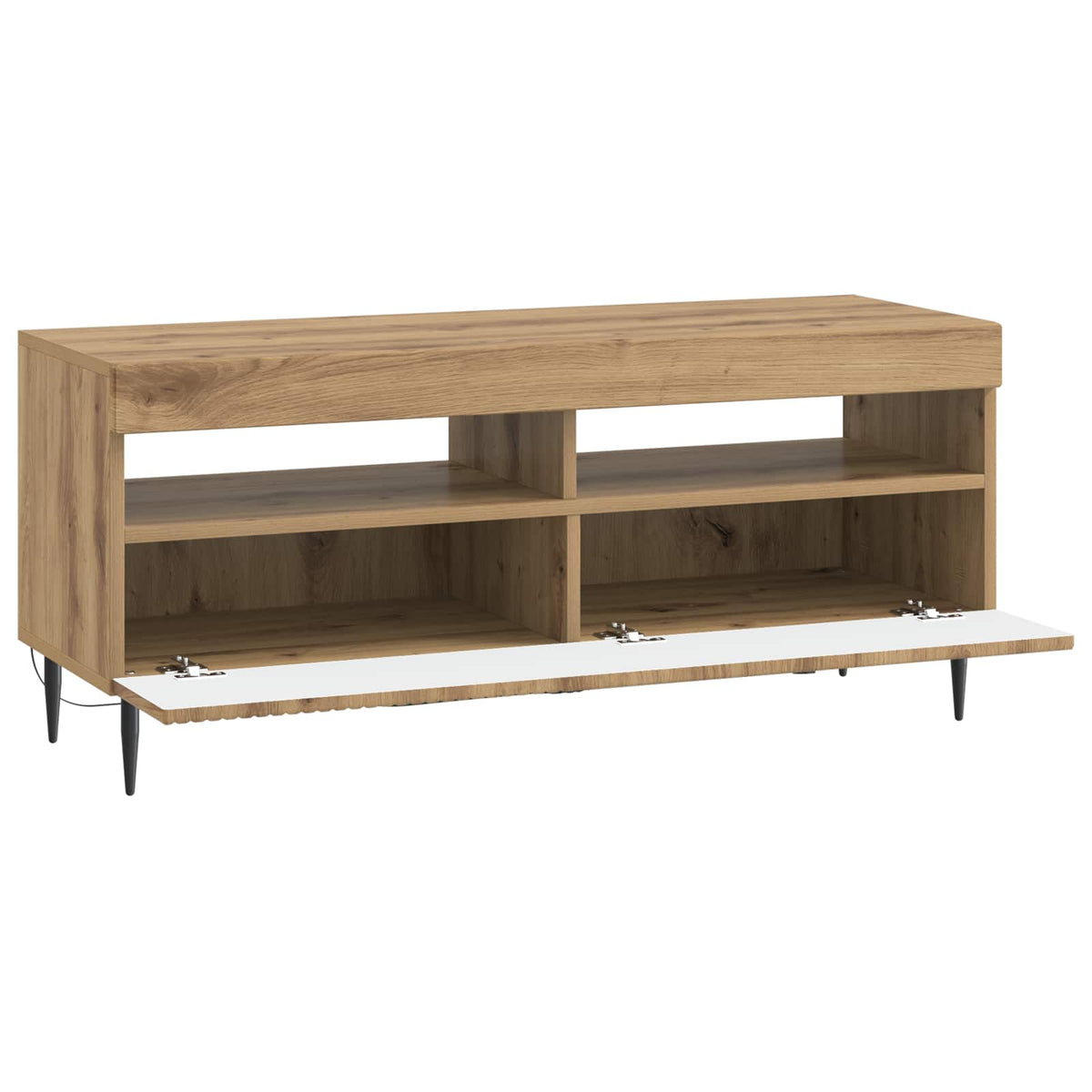 LED TV kabinet Hrast artisan Konstruirano drvo