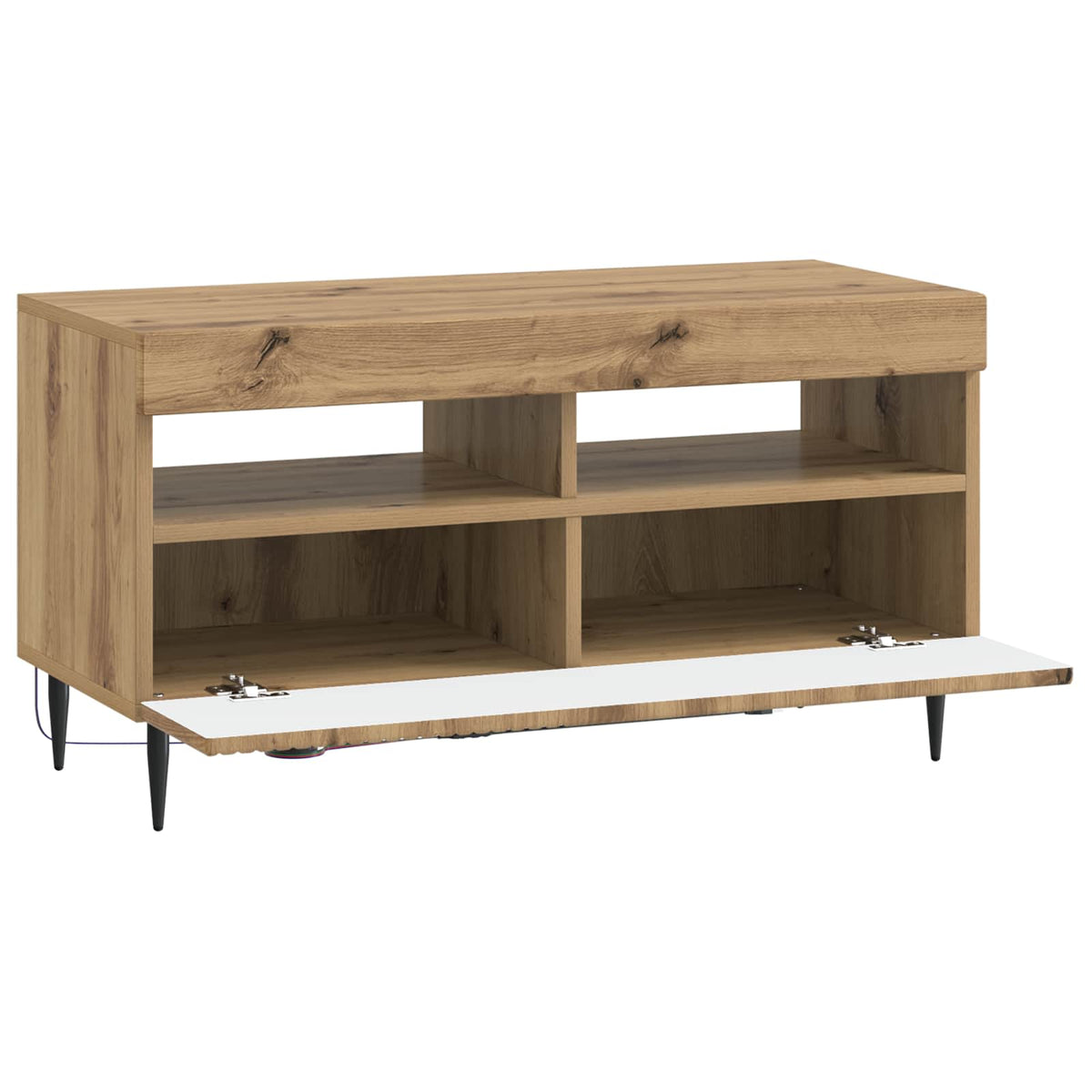 LED TV kabinet Hrast artisan Konstruirano drvo