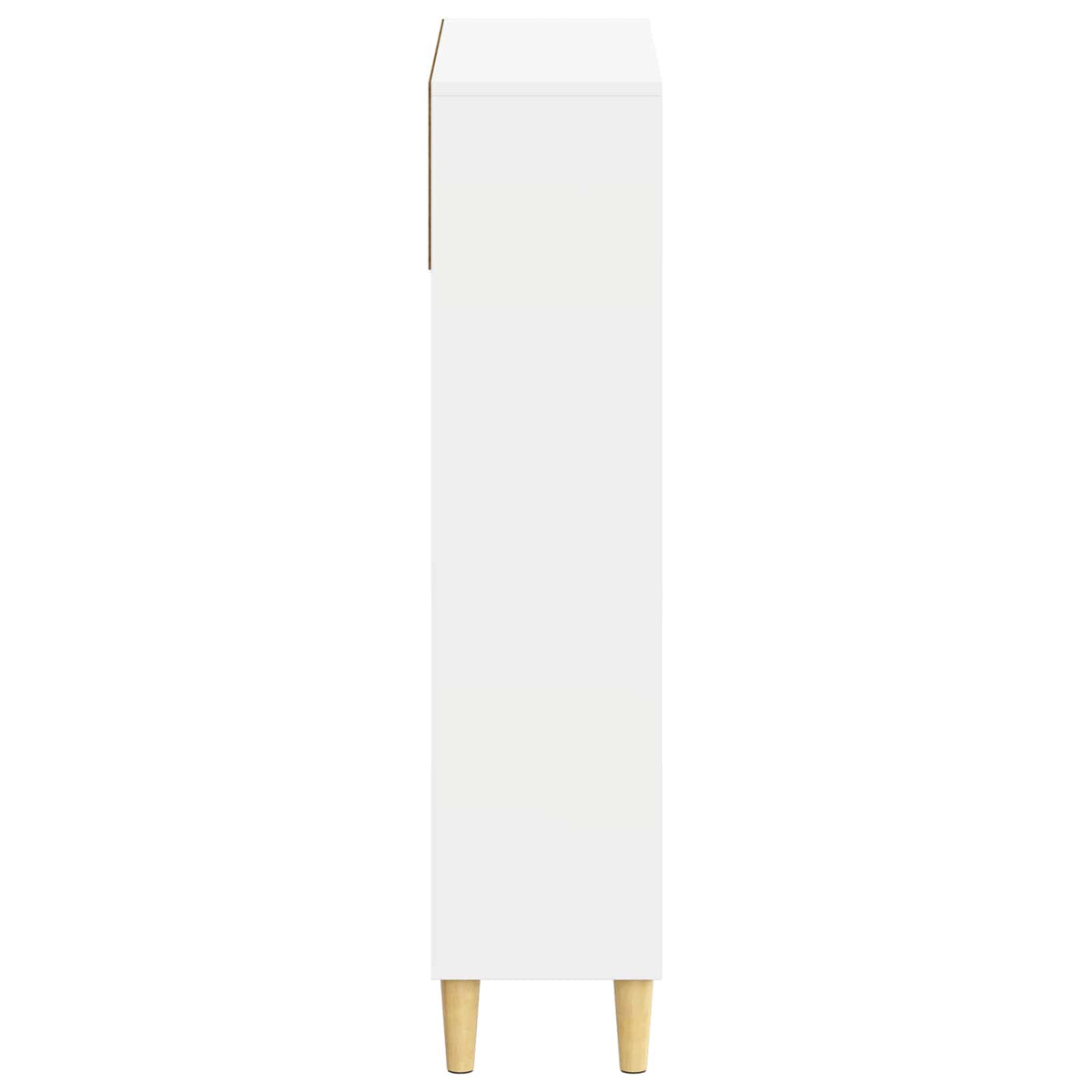 Ormar za cipele DELFT 78 x 24 x 103 cm Konstruirano drvo Bijela