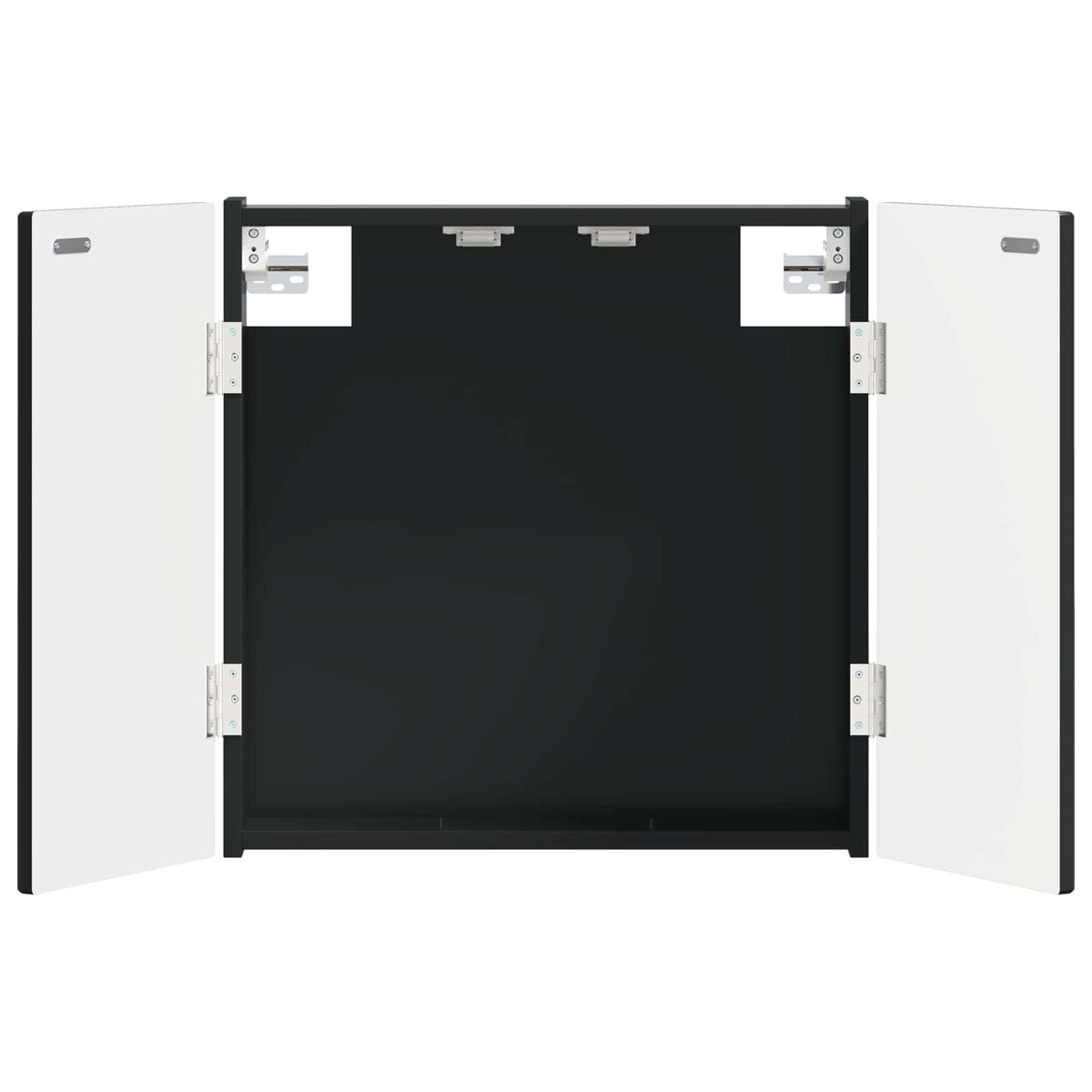 Kabinet za mete DELFT Crna 52,5 x 10,5 x 53,5 cm