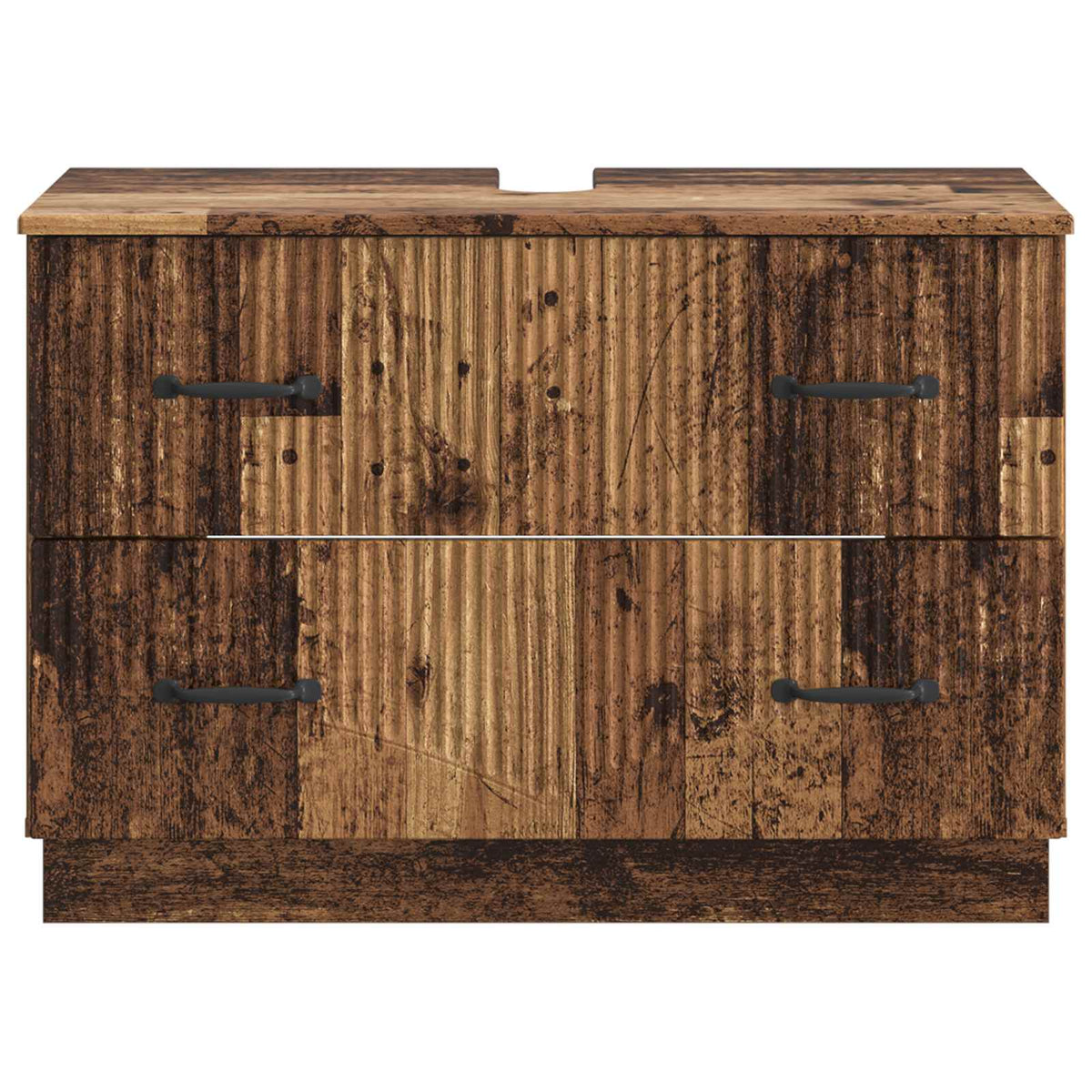 Kupaonski ormarić za sudoper HOORN Staro drvo 82 x 41 x 56 cm