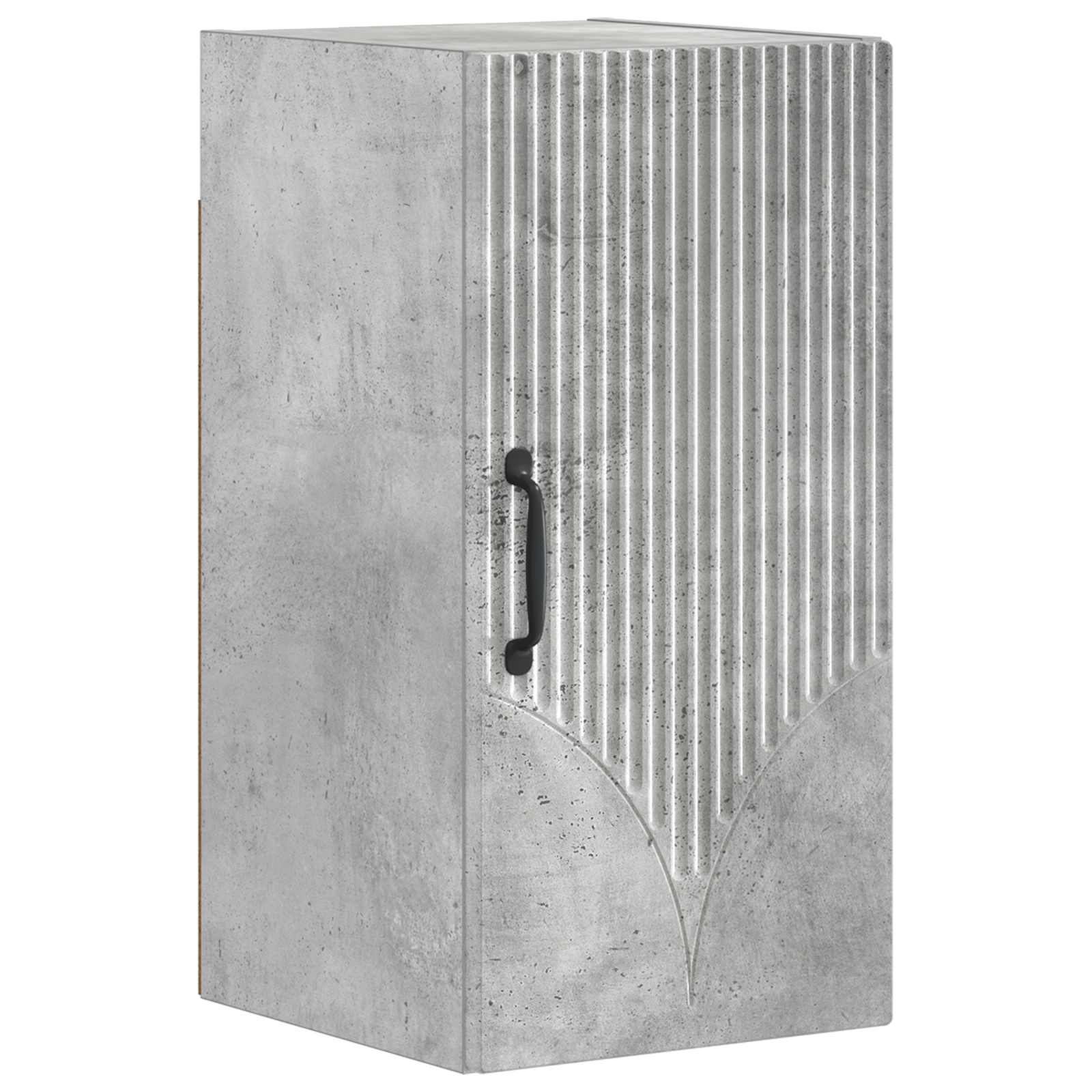 Kupaonski zidni ormarić HOORN Betonska siva 30 x 31 x 59 cm