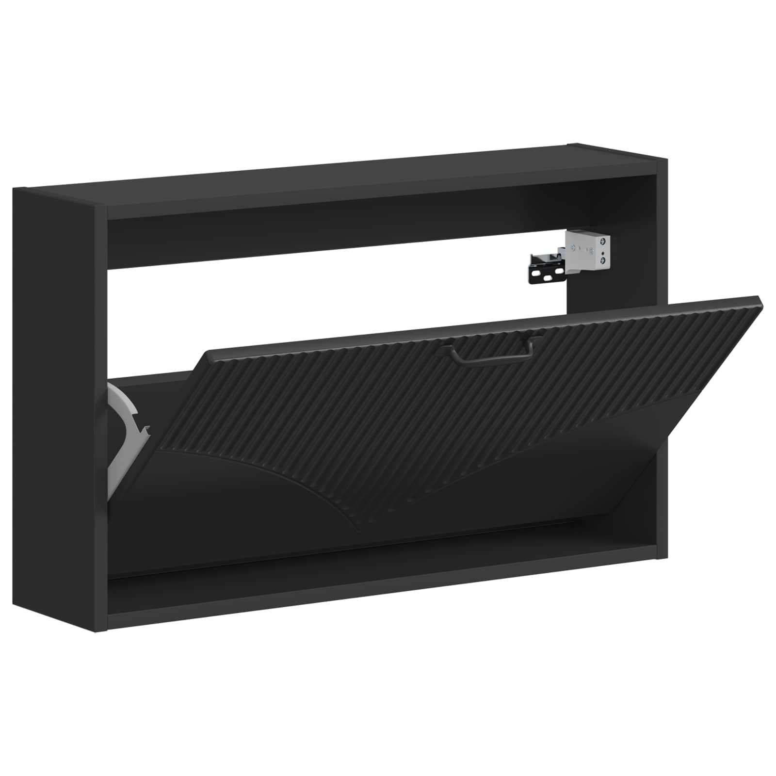 Ormar za cipele na zidu HOORN 71 x 17 x 43 cm Konstruirano drvo