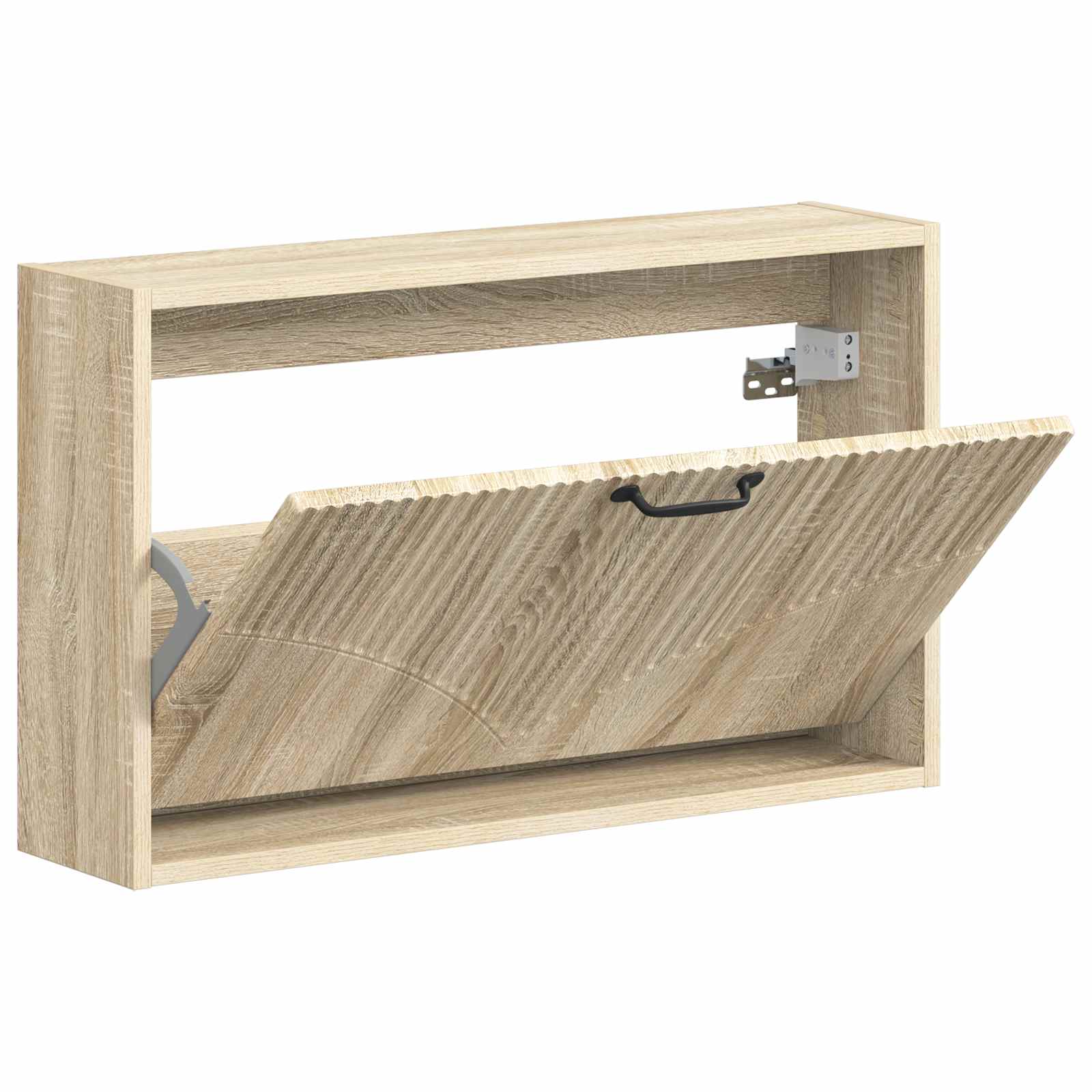 Ormar za cipele na zidu HOORN 71 x 17 x 43 cm Konstruirano drvo