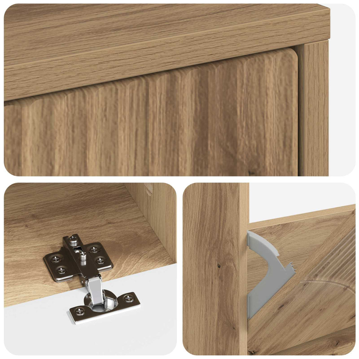 Ormar za cipele HOORN 78 x 24 x 100 cm Konstruirano drvo