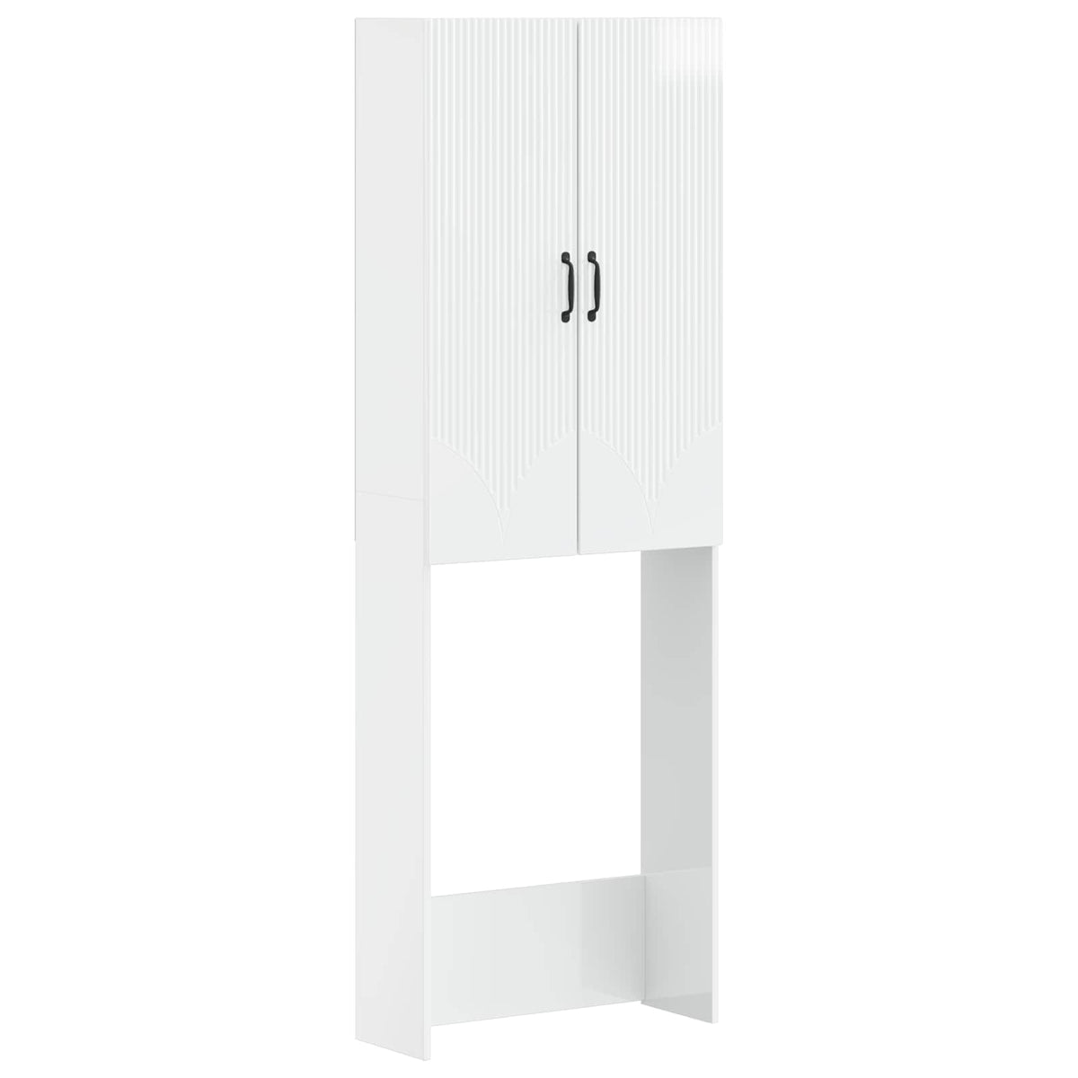 Kabinetska WC HOORN Bijela visokog sjaja 66 x 25,5 x 190 cm